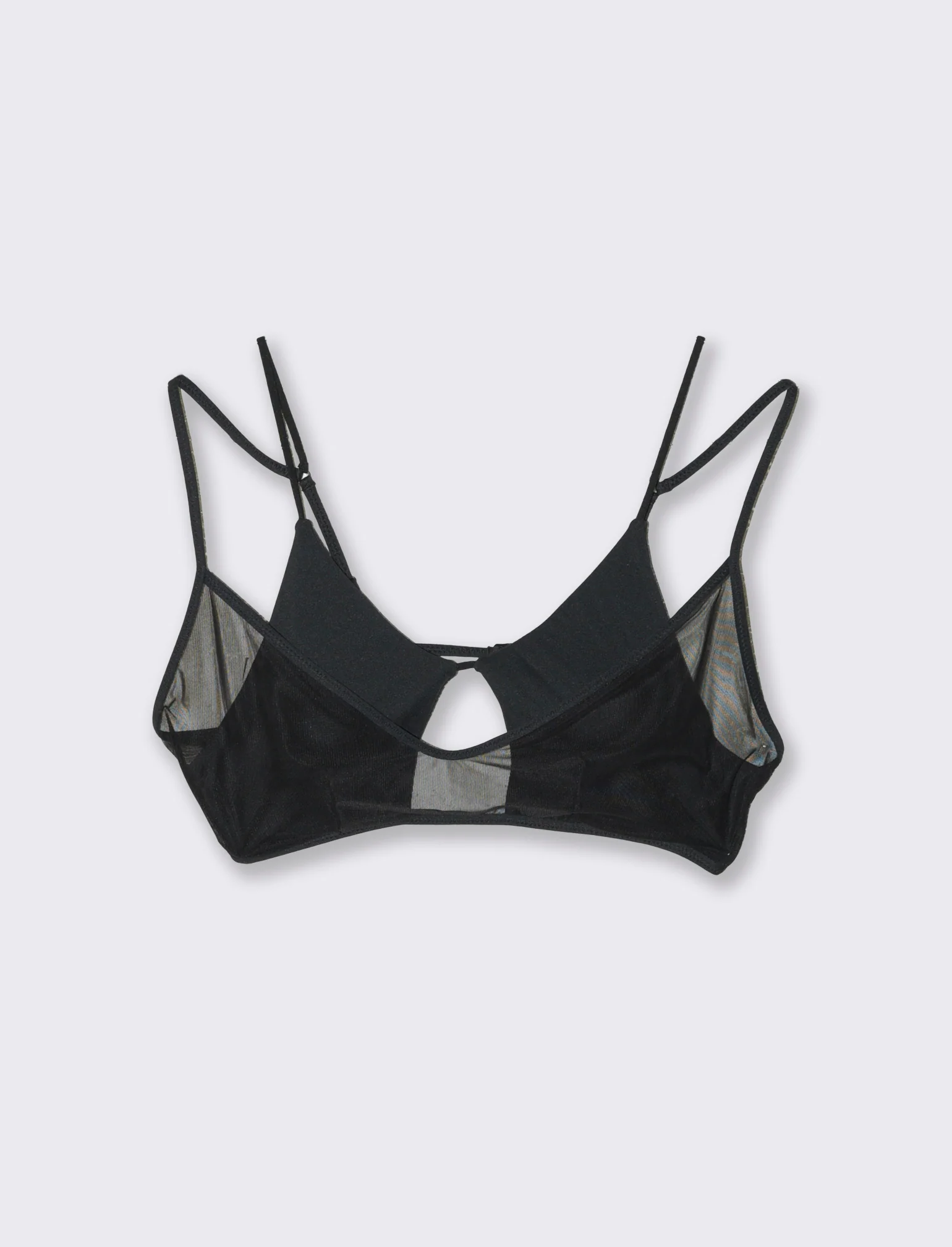 Reggiseno mare donna top brassiere - Nero - Image 2