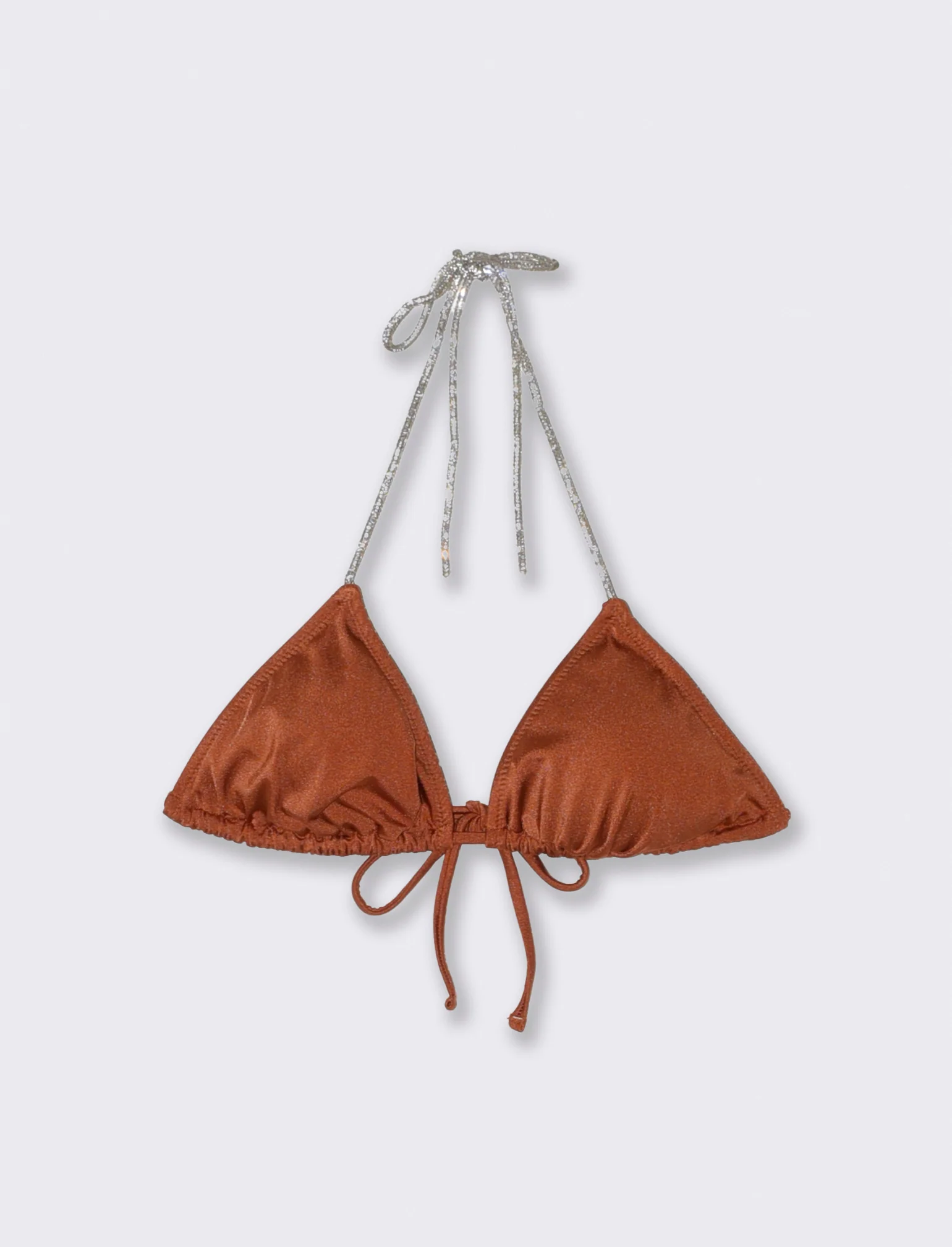 Reggiseno triangolo con strass eleganti - Arancio - Image 3