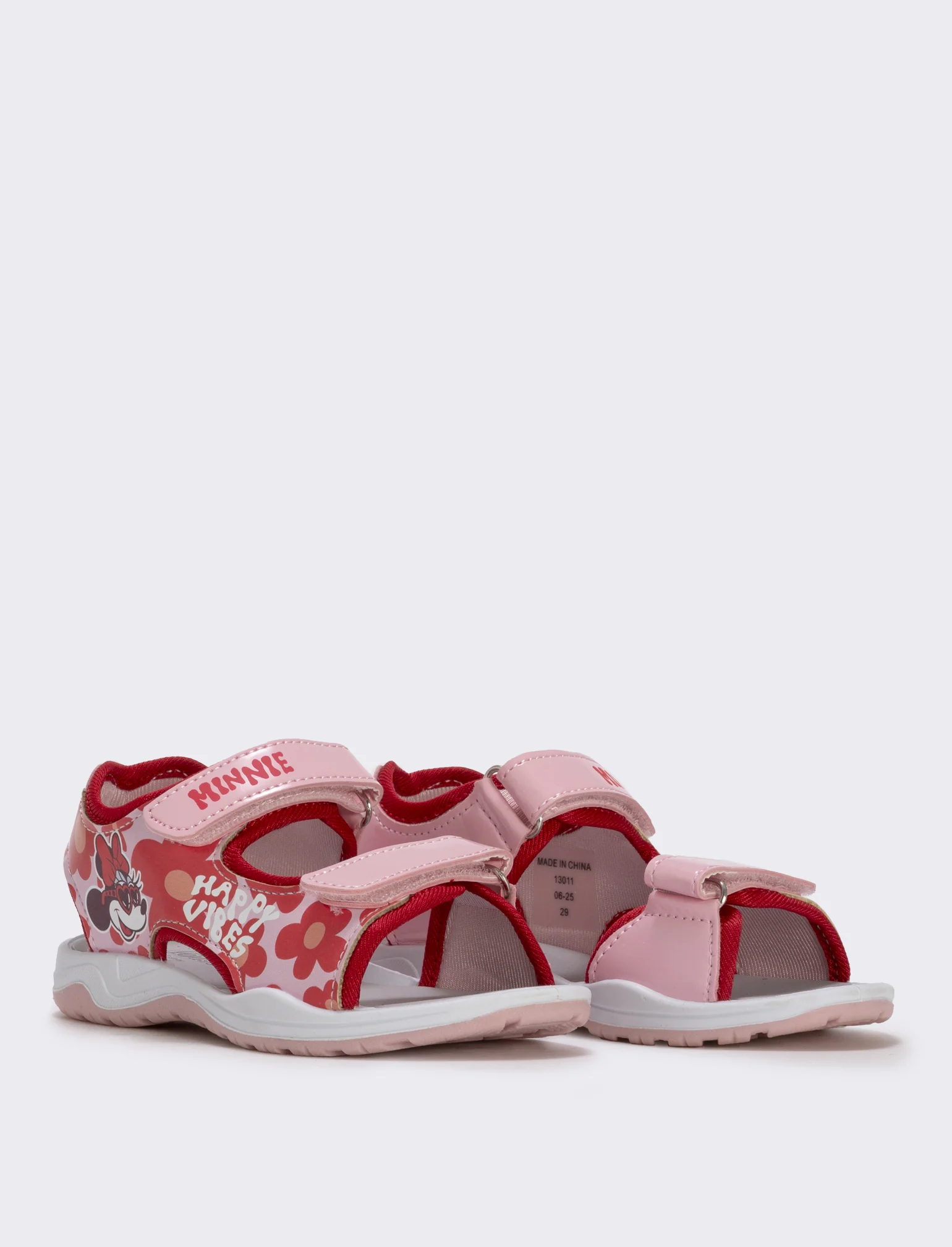 Sandalo Minnie© rosso con doppio strappo - Rosso - Image 3