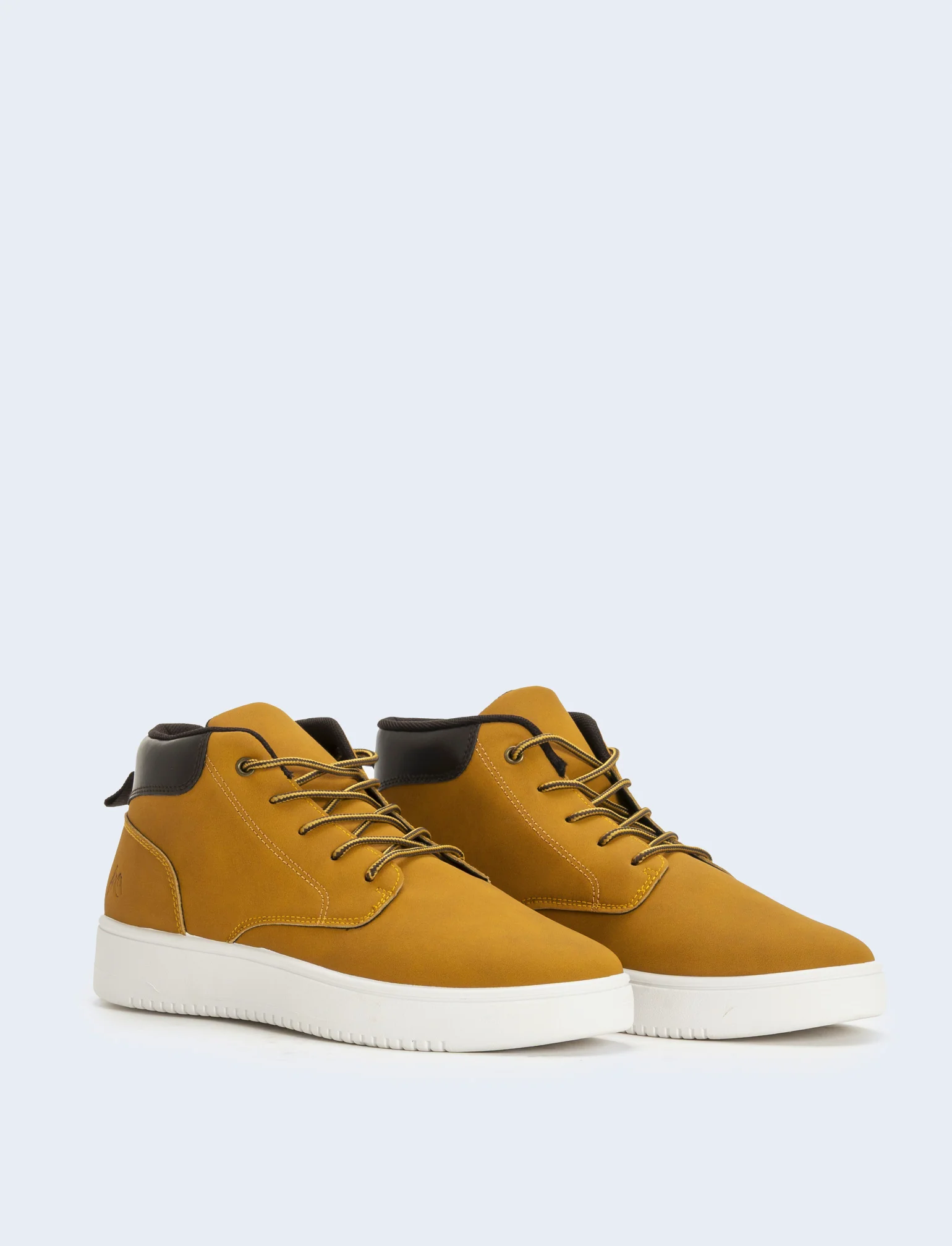 Scarpa a collo alto da uomo - Giallo - Image 3