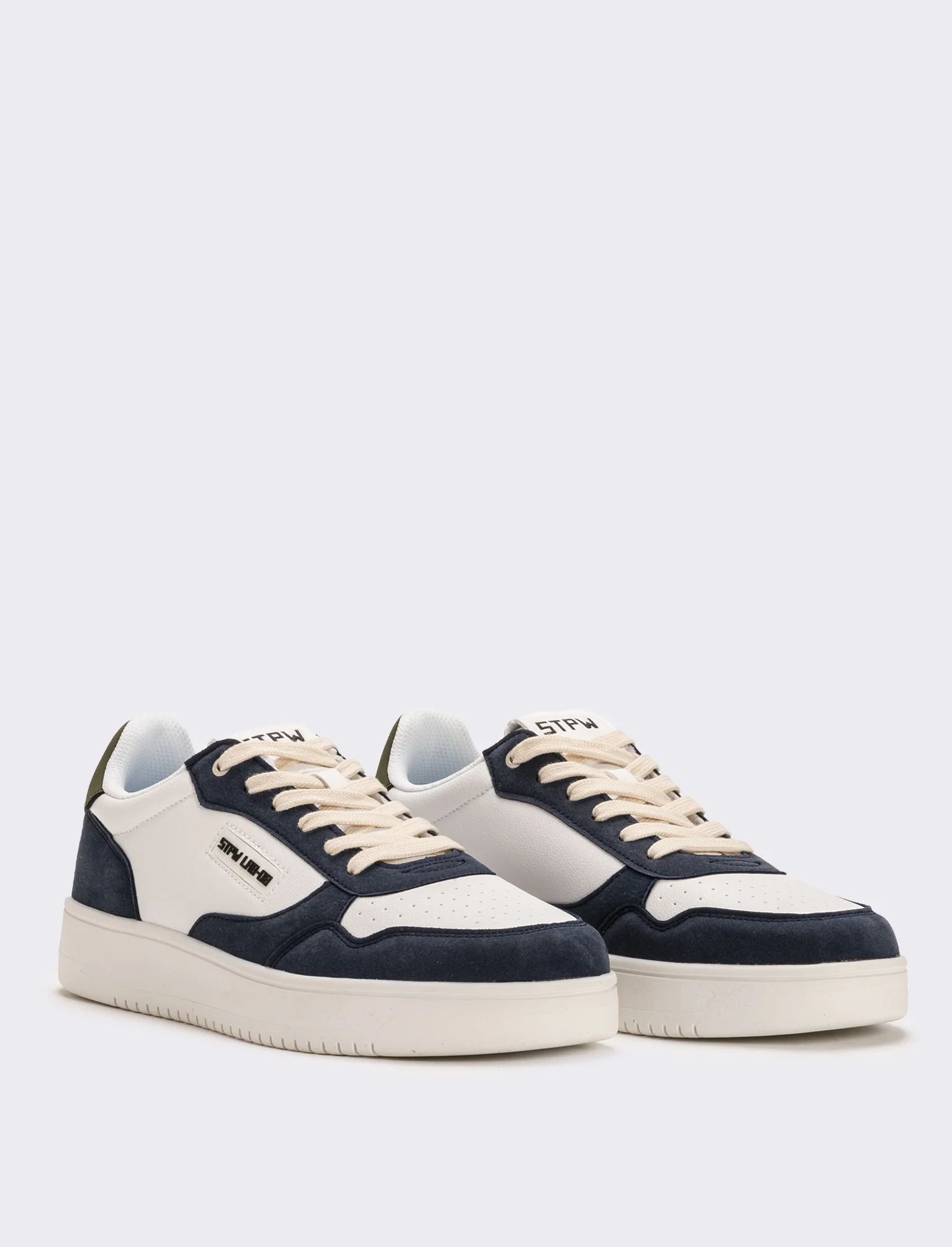 Scarpa bicolor da uomo - Blu - Image 3