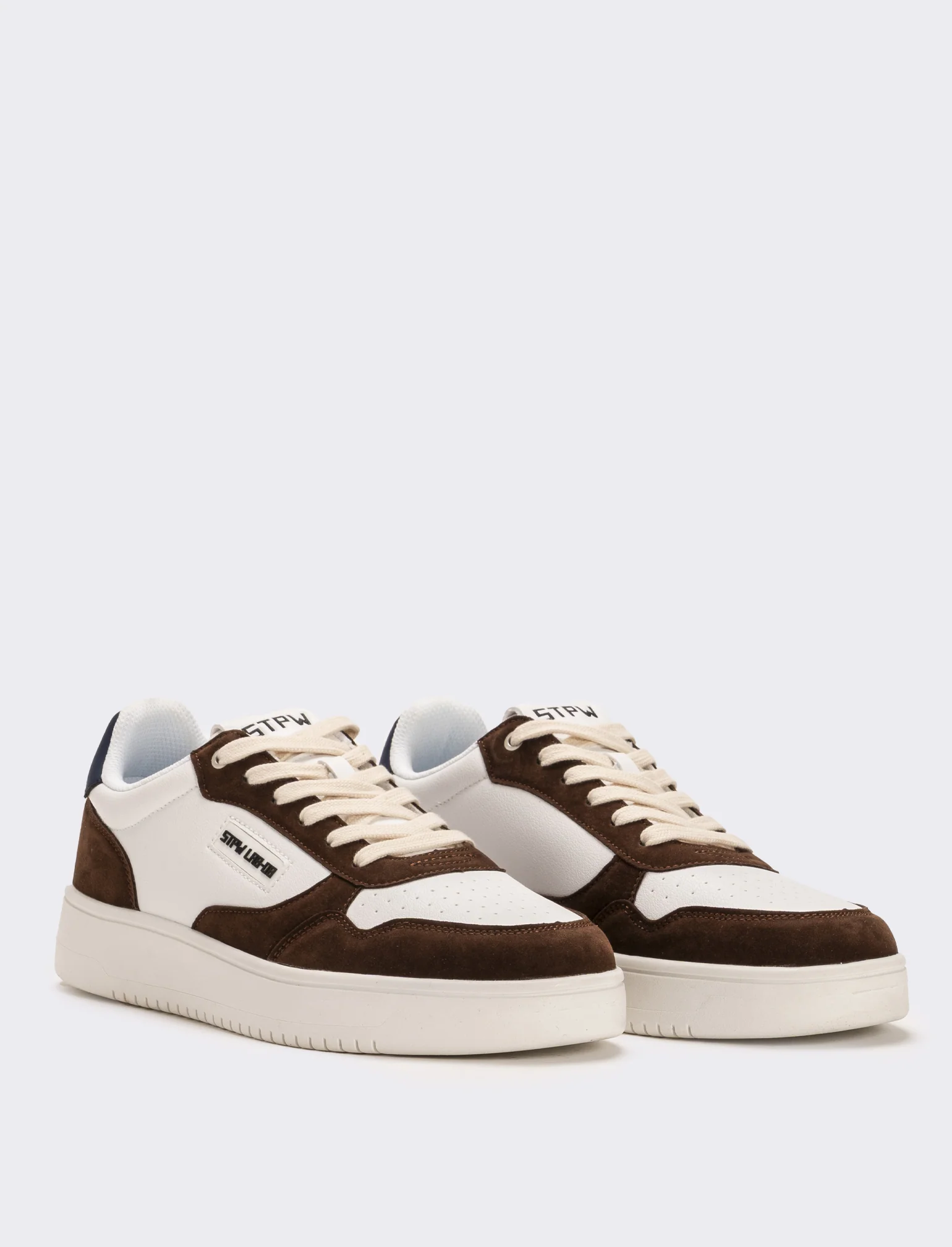 Scarpa bicolor da uomo - Marrone - Image 3