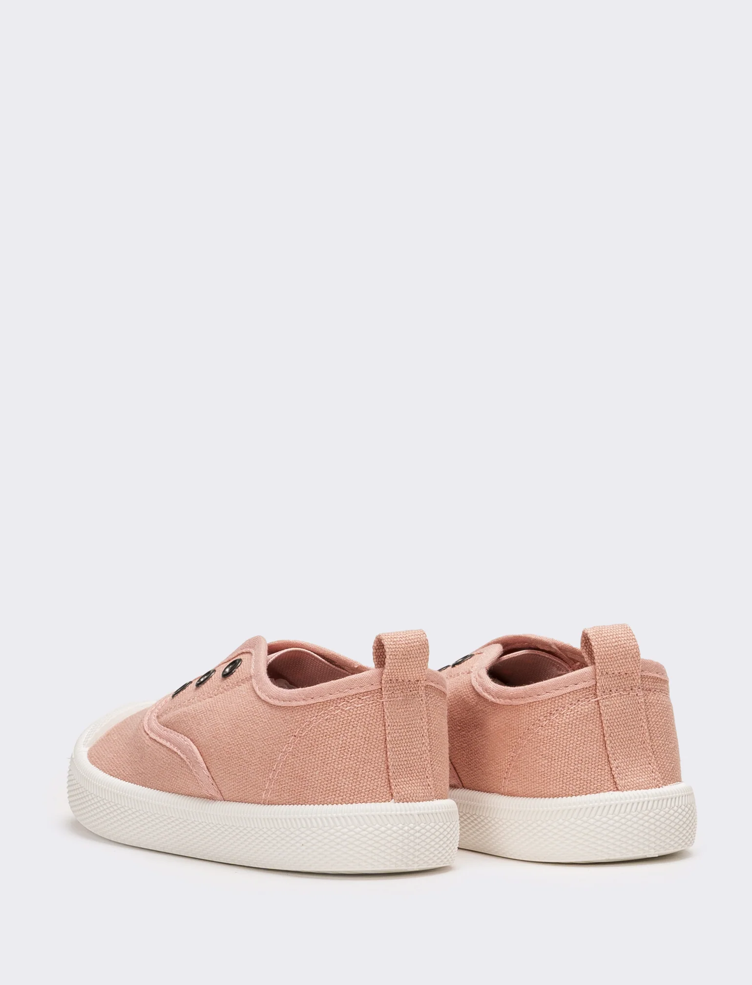 Scarpa da bambina in canvas - Rosa - Image 3