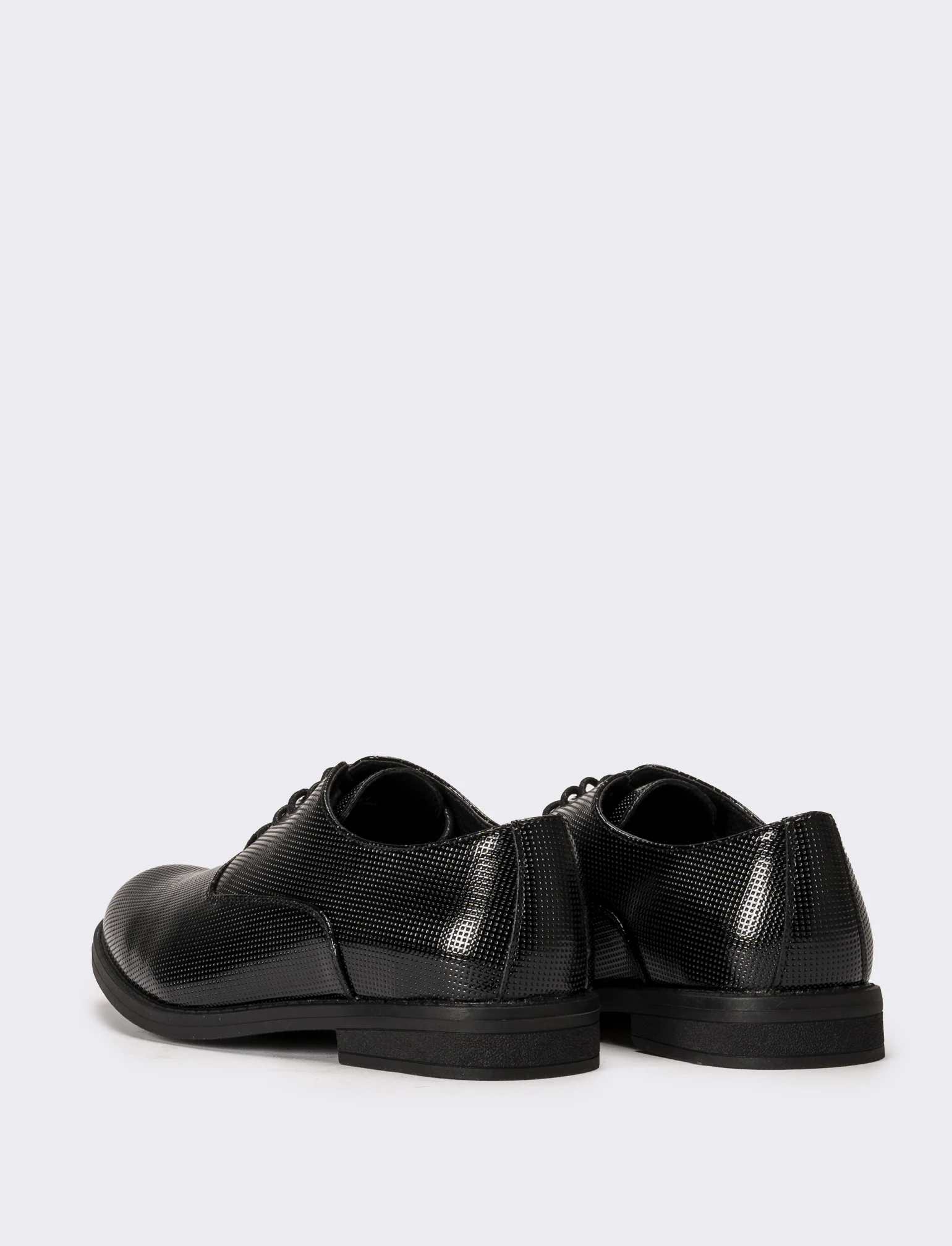 Scarpa Derby da uomo - Nero - Image 3