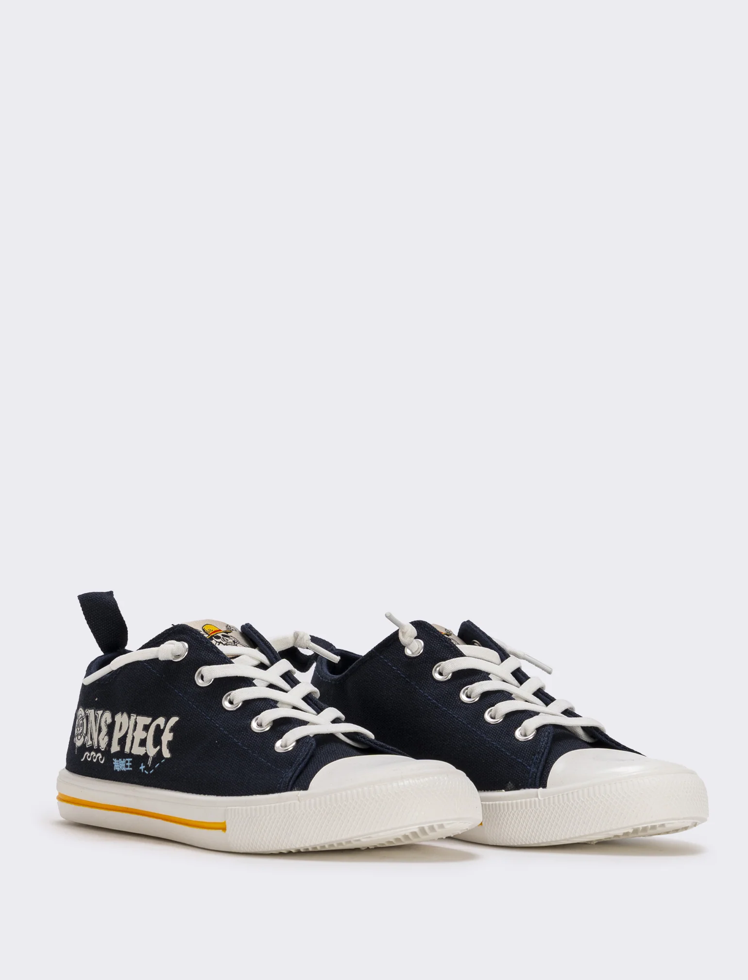 Scarpa One Piece da bambino in canvas blu - Blu - Image 3