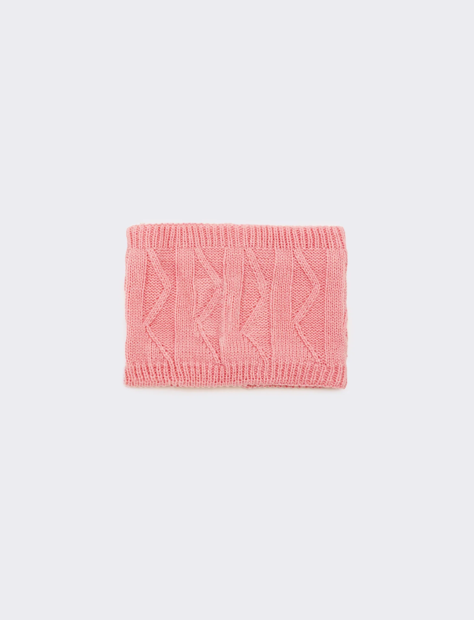 Sciarpa collo con borchiette - Rosa - Image 2