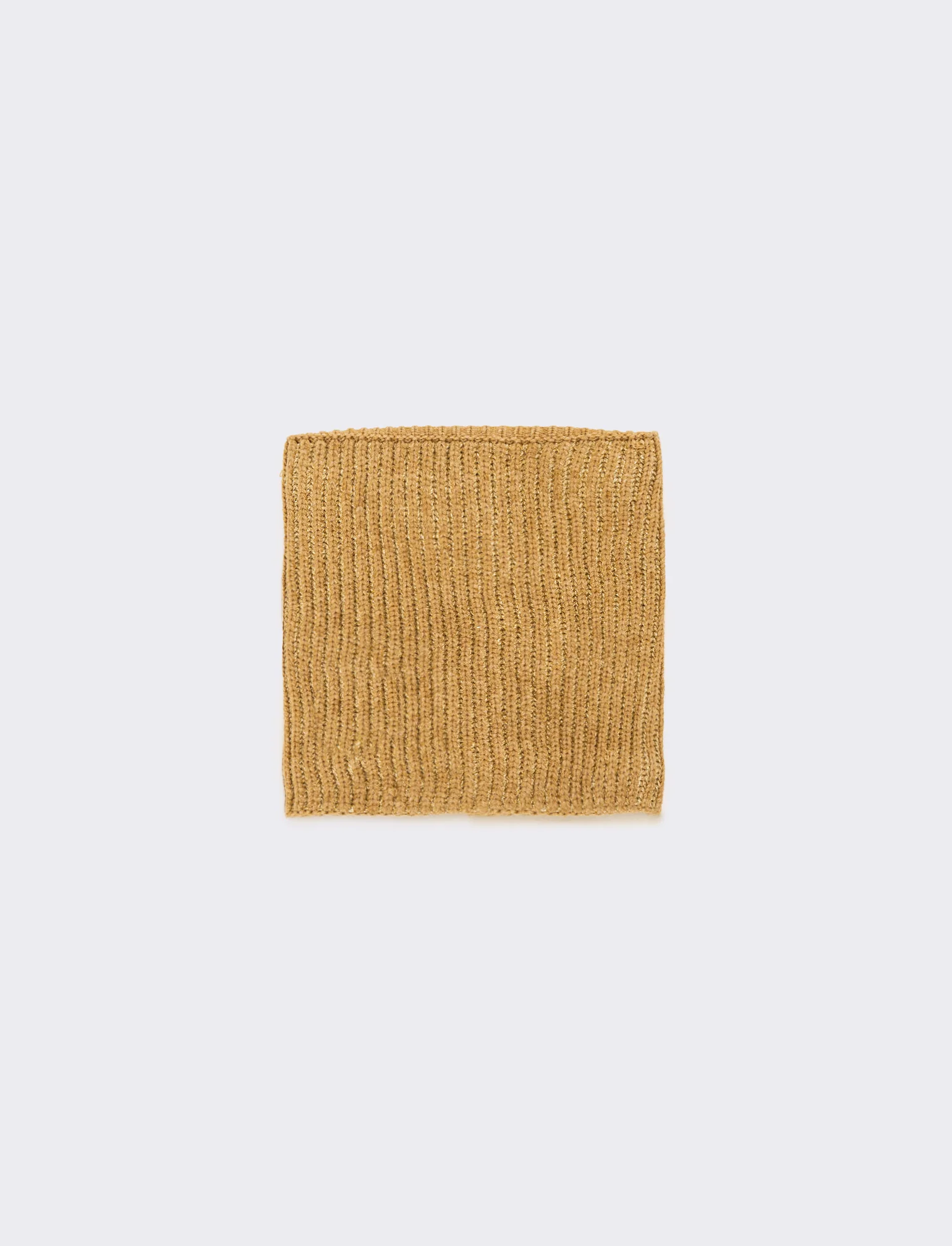Sciarpa collo con cuore glitter - Beige - Image 2
