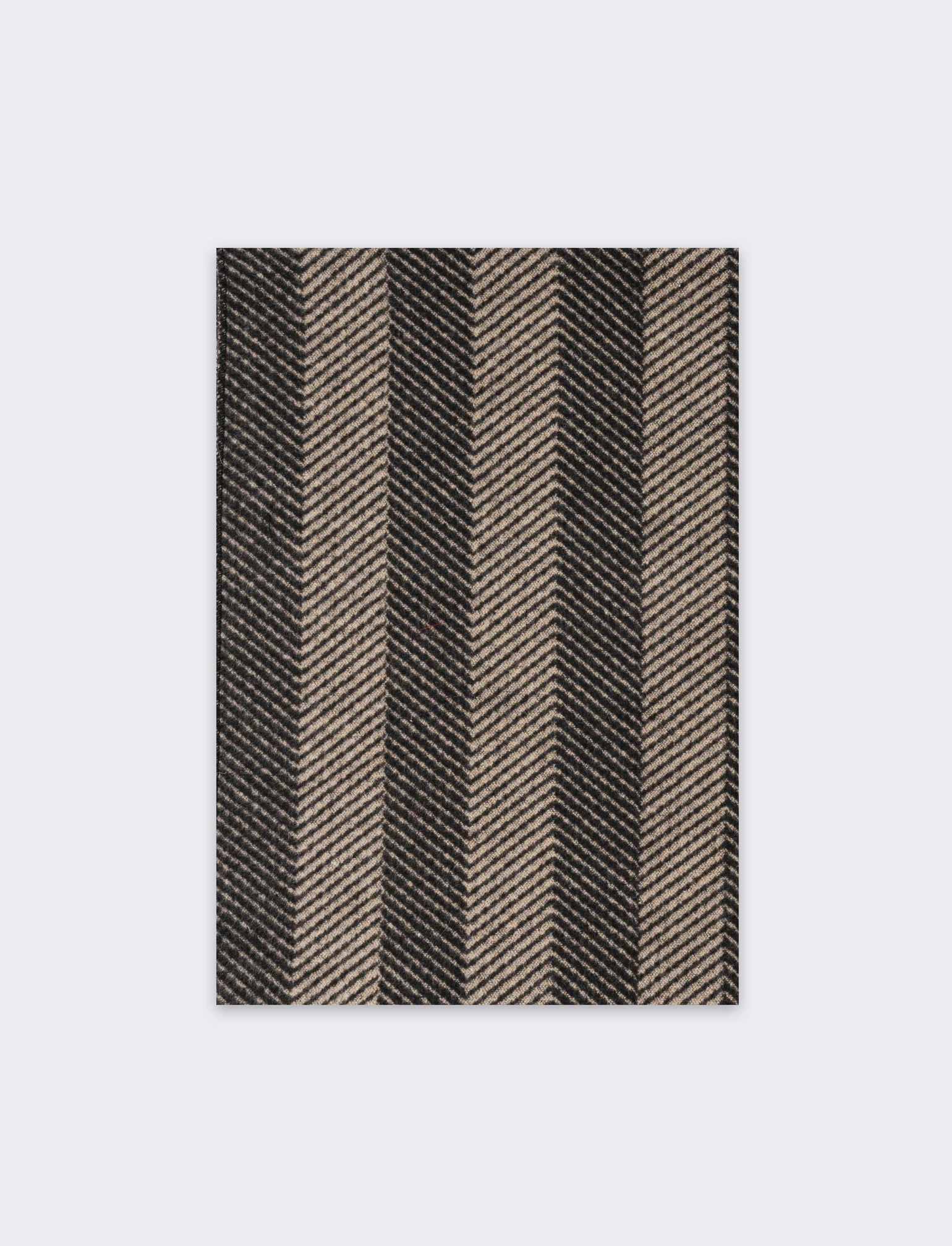 Sciarpa righe larghe verticali uomo - Beige - Image 2
