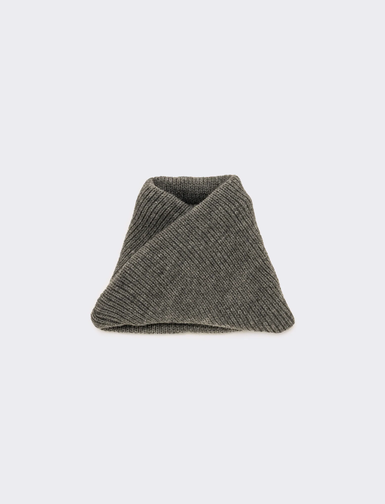 Sciarpa uomo collo unito - Grigio - Image 2
