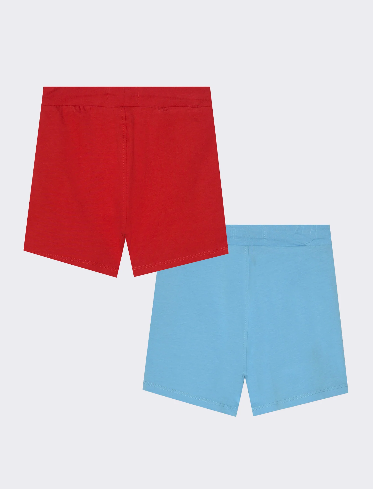 Set bipack bermuda da neonato - Rosso - Image 2