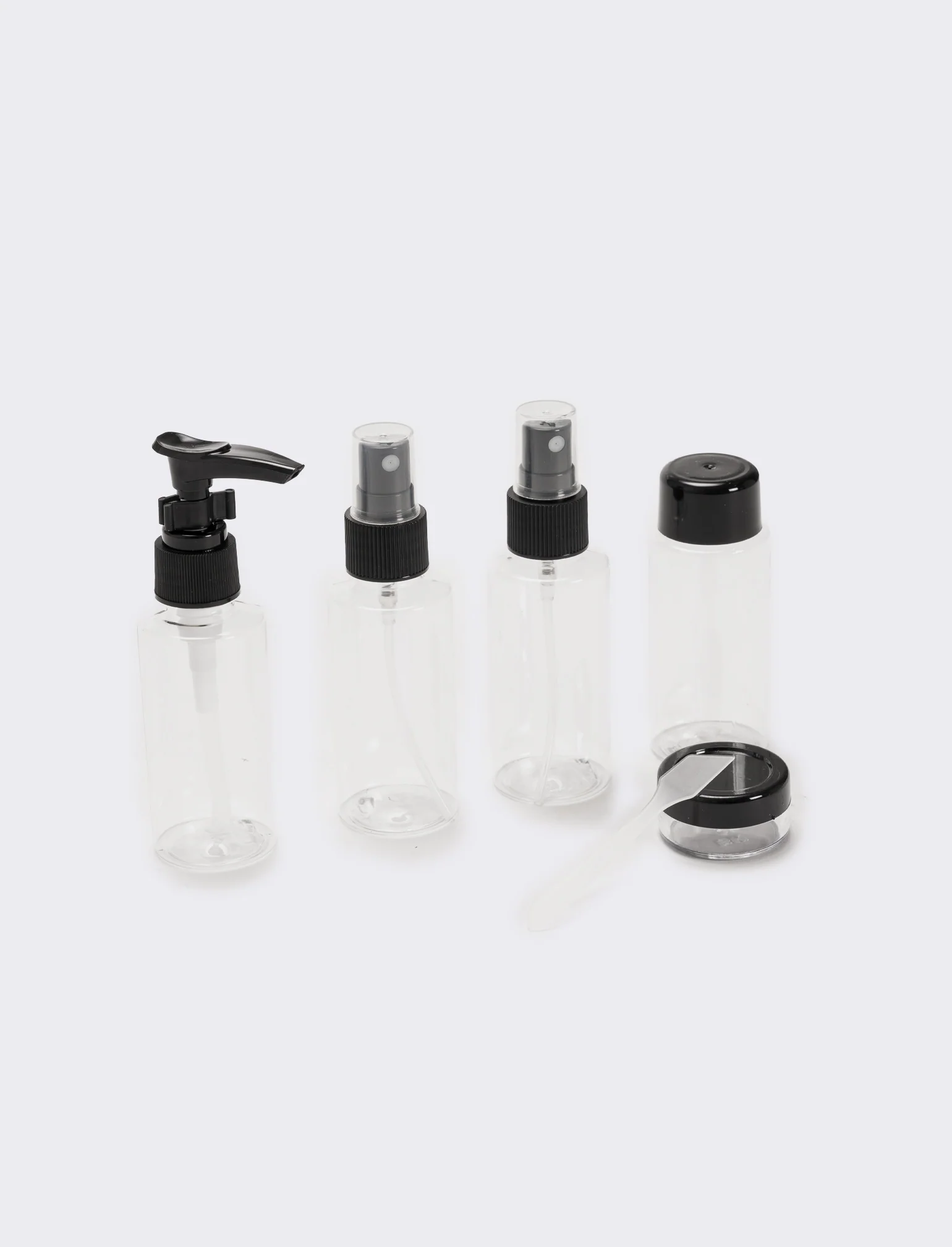 Set dispenser da viaggio - Nero - Image 2