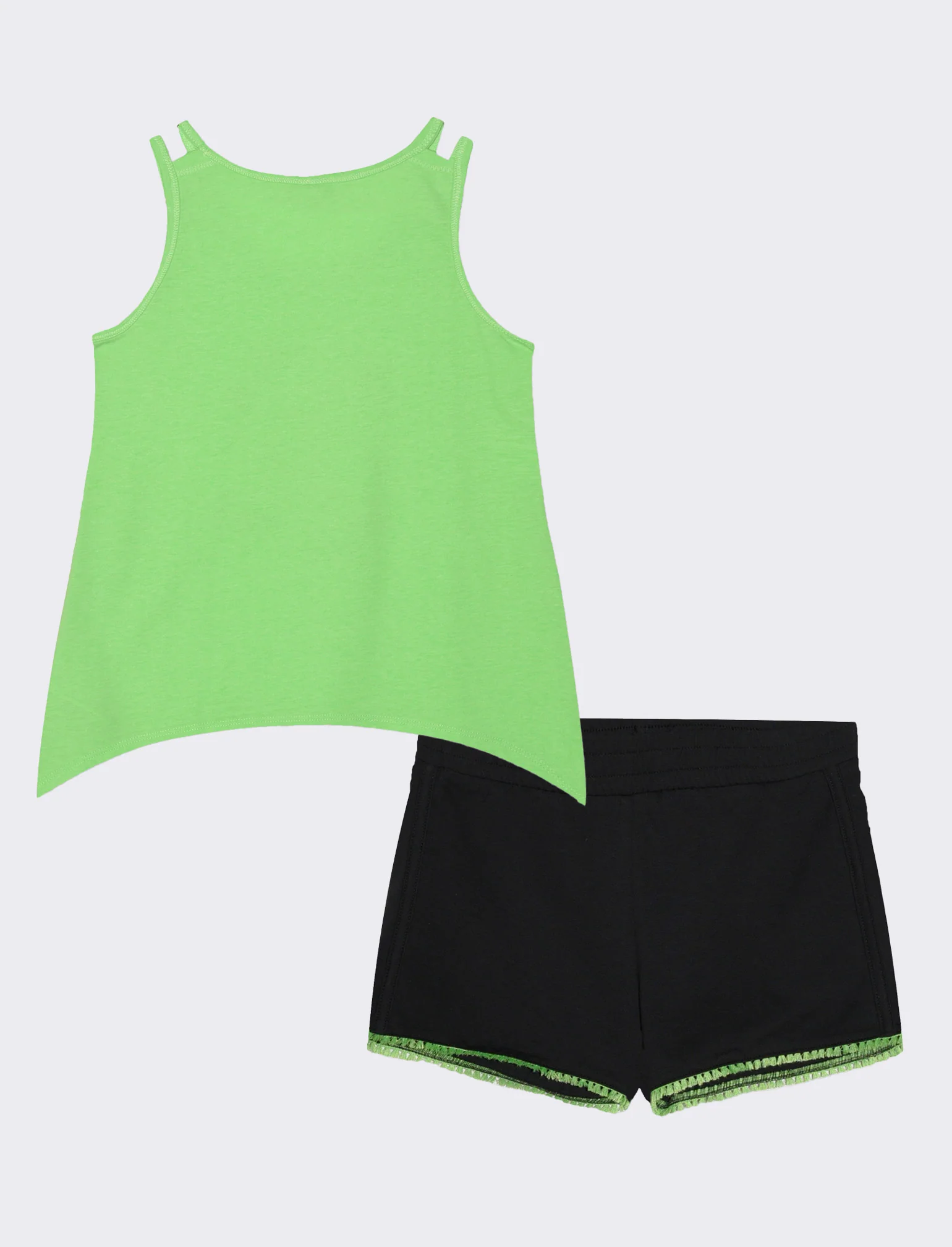Set due pezzi bambina - Verde - Image 4