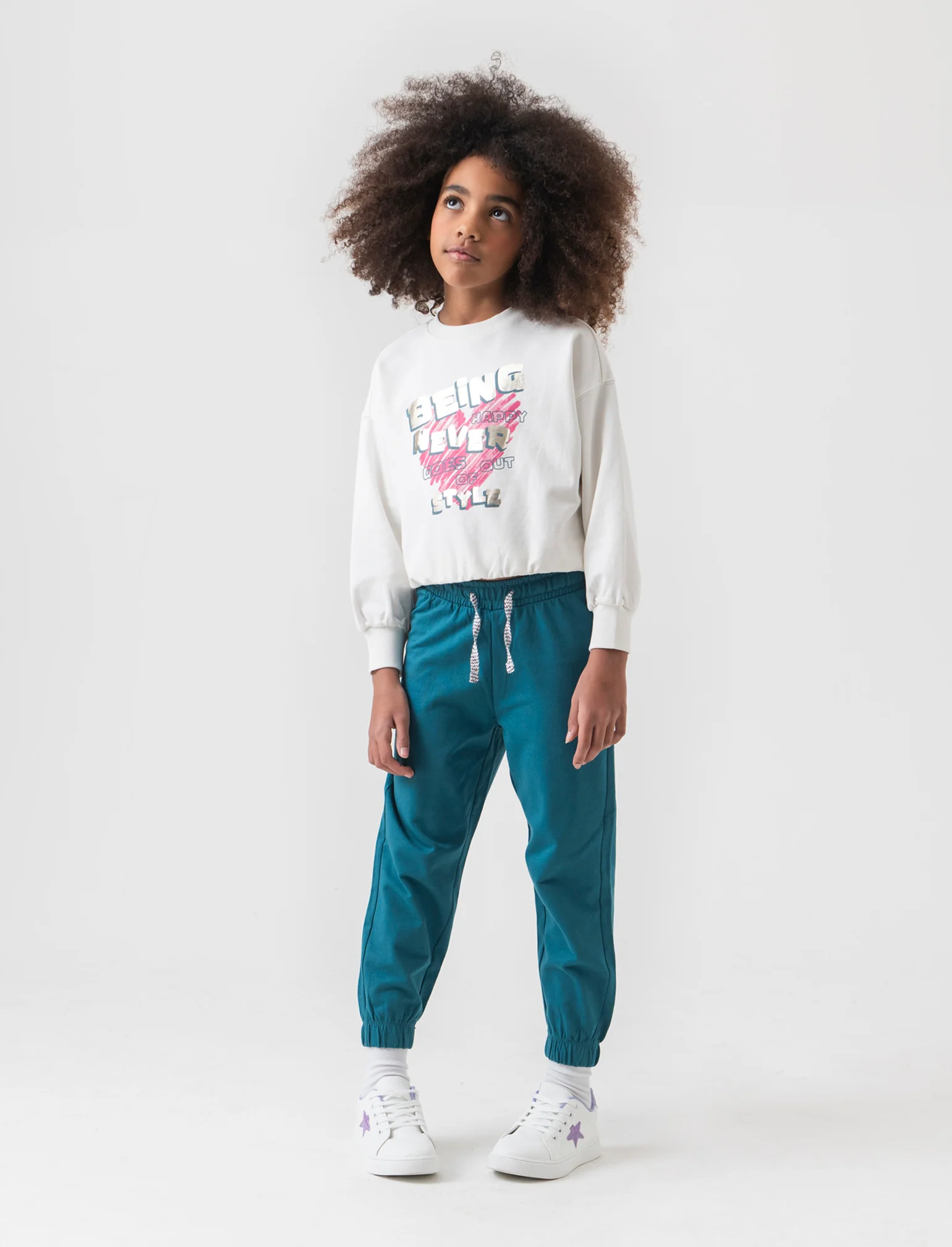 Set due pezzi da bambina - Verde