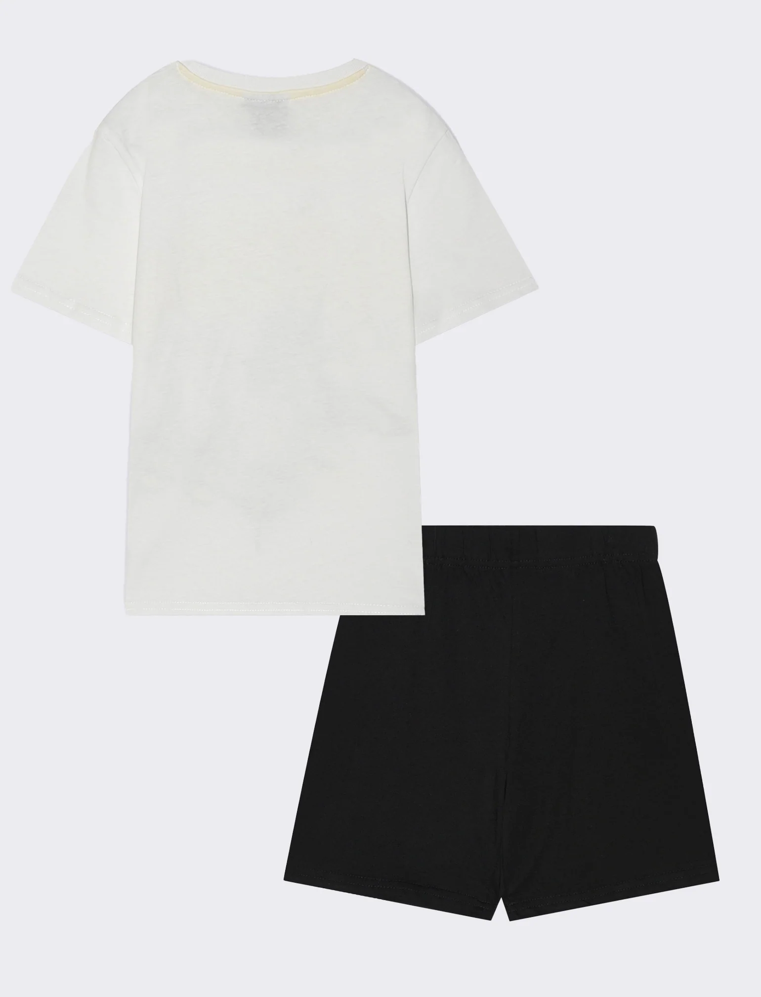 Set maglietta e shorts di Batman da bambino - Bianco - Image 2
