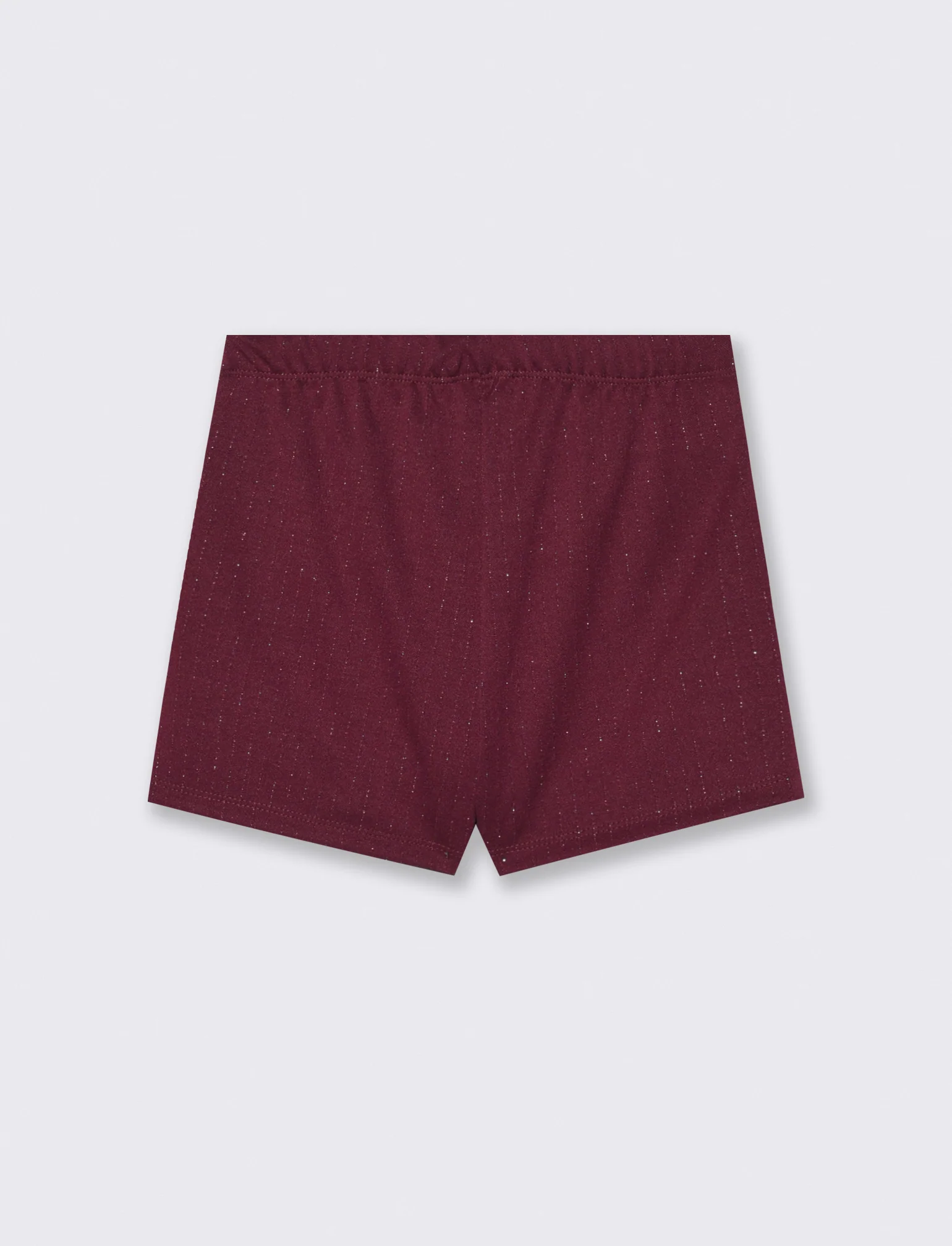 Short bambina - Bordeaux - Image 2