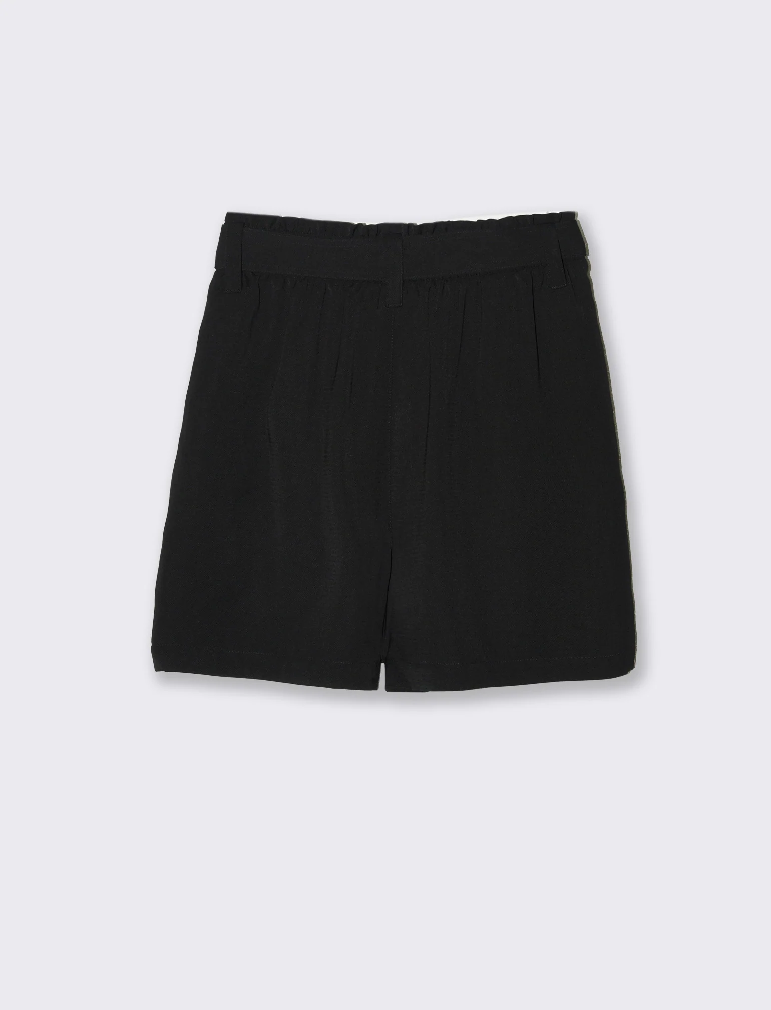Short con cintura da donna - Nero - Image 2