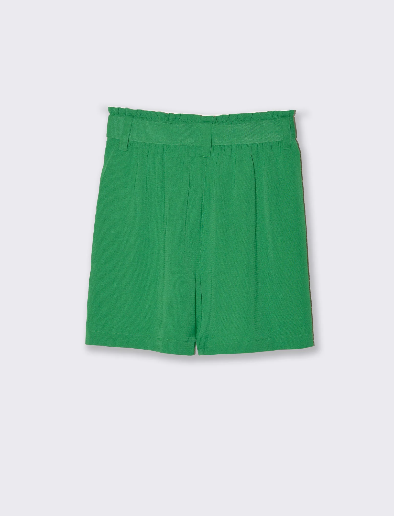 Short con cintura da donna - Verde prato - Image 2