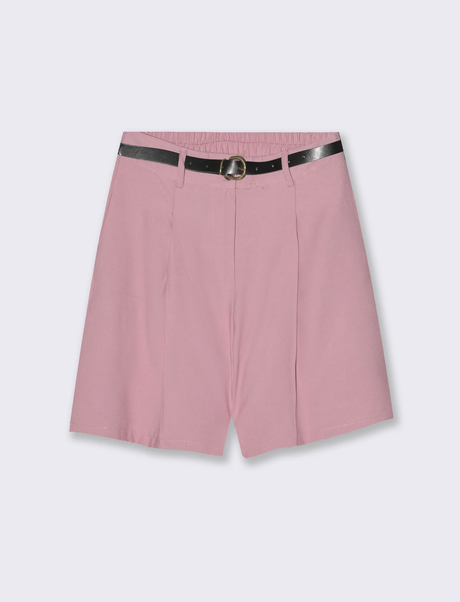 Short con cintura - Rosa - Image 4