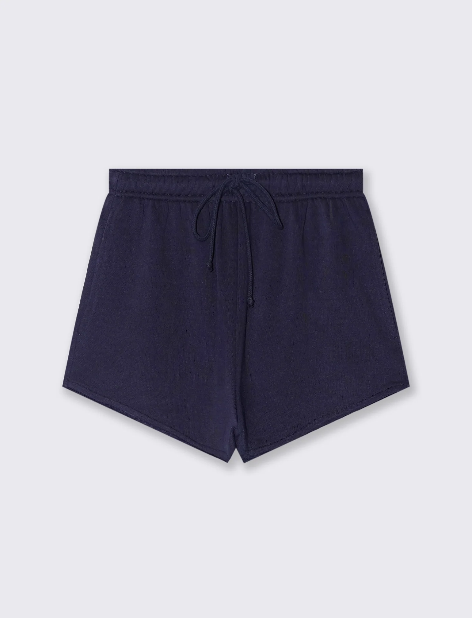 Short con coulisse da donna - Blu