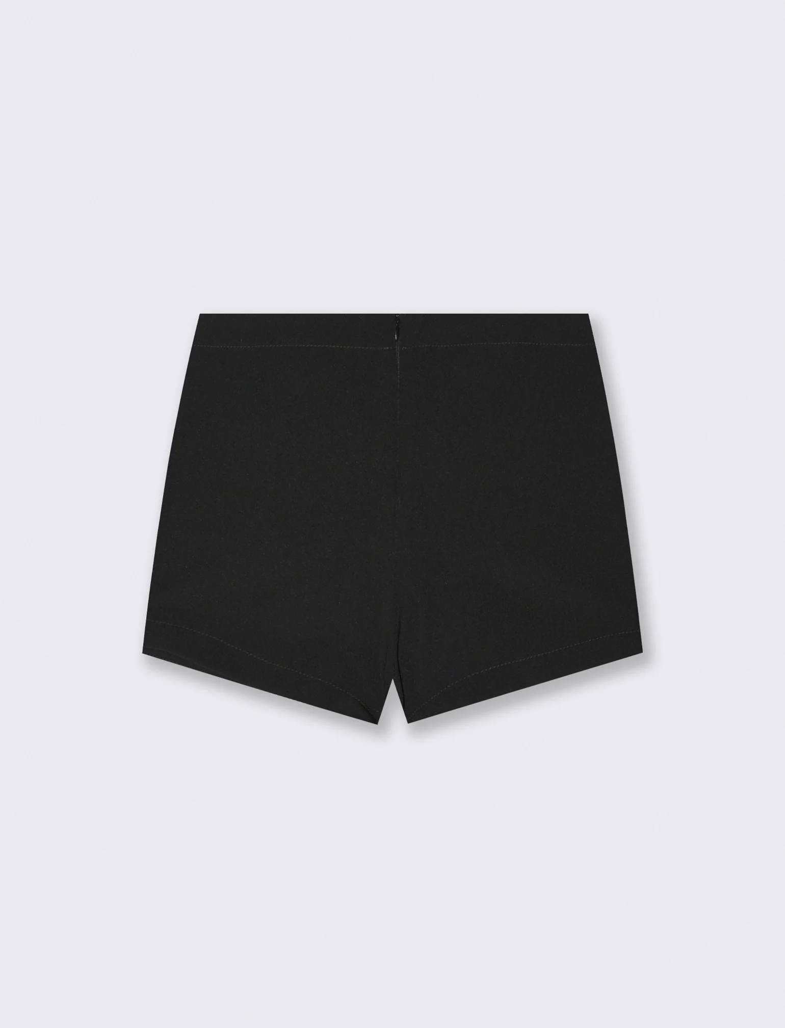 Short elegante con bottoni gioiello e pannelli - Nero - Image 2