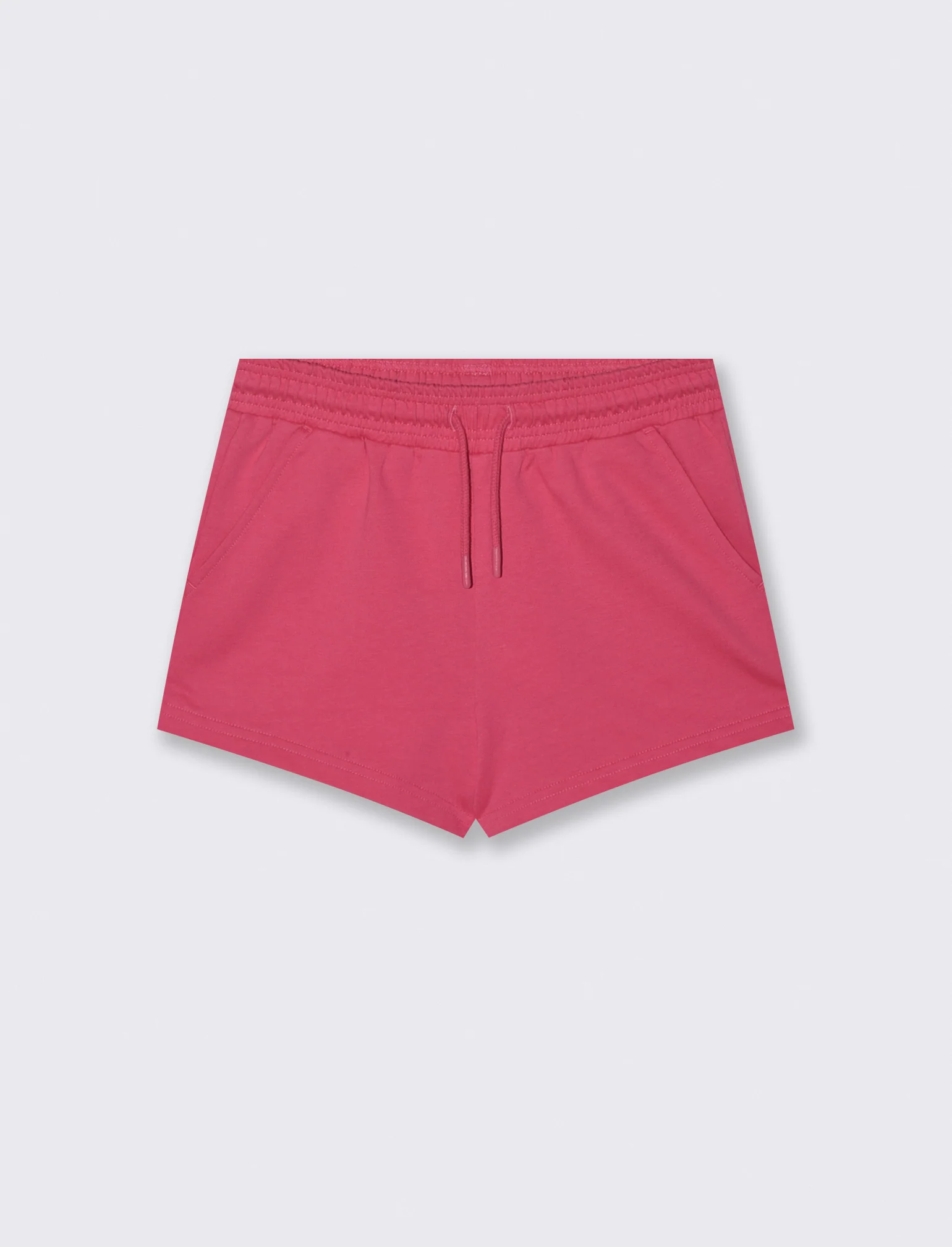 Short estivo in french terry per bambina - Fuxia - Image 2