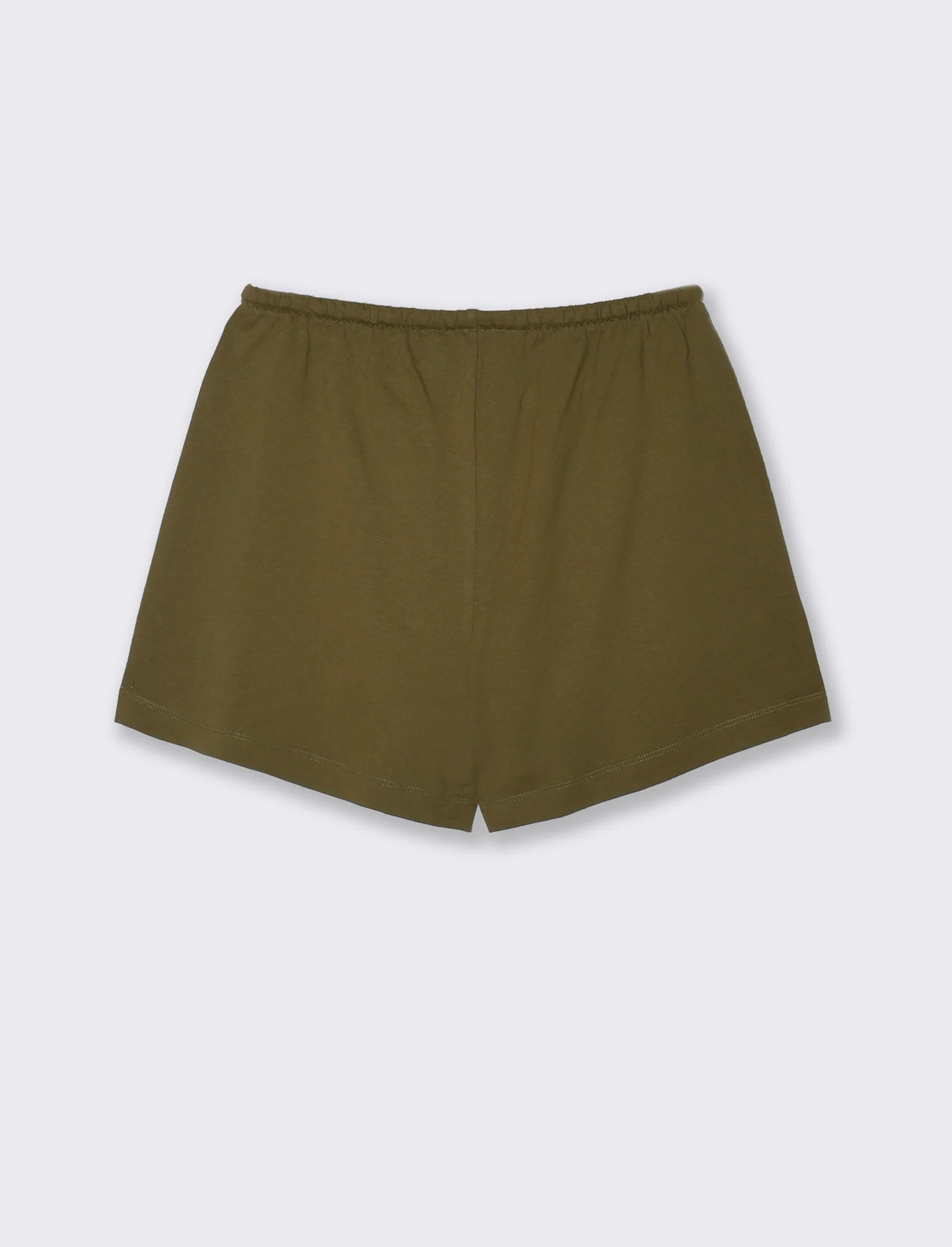 Short in cotone con coulisse e tasche - Kaky 1 - Image 2