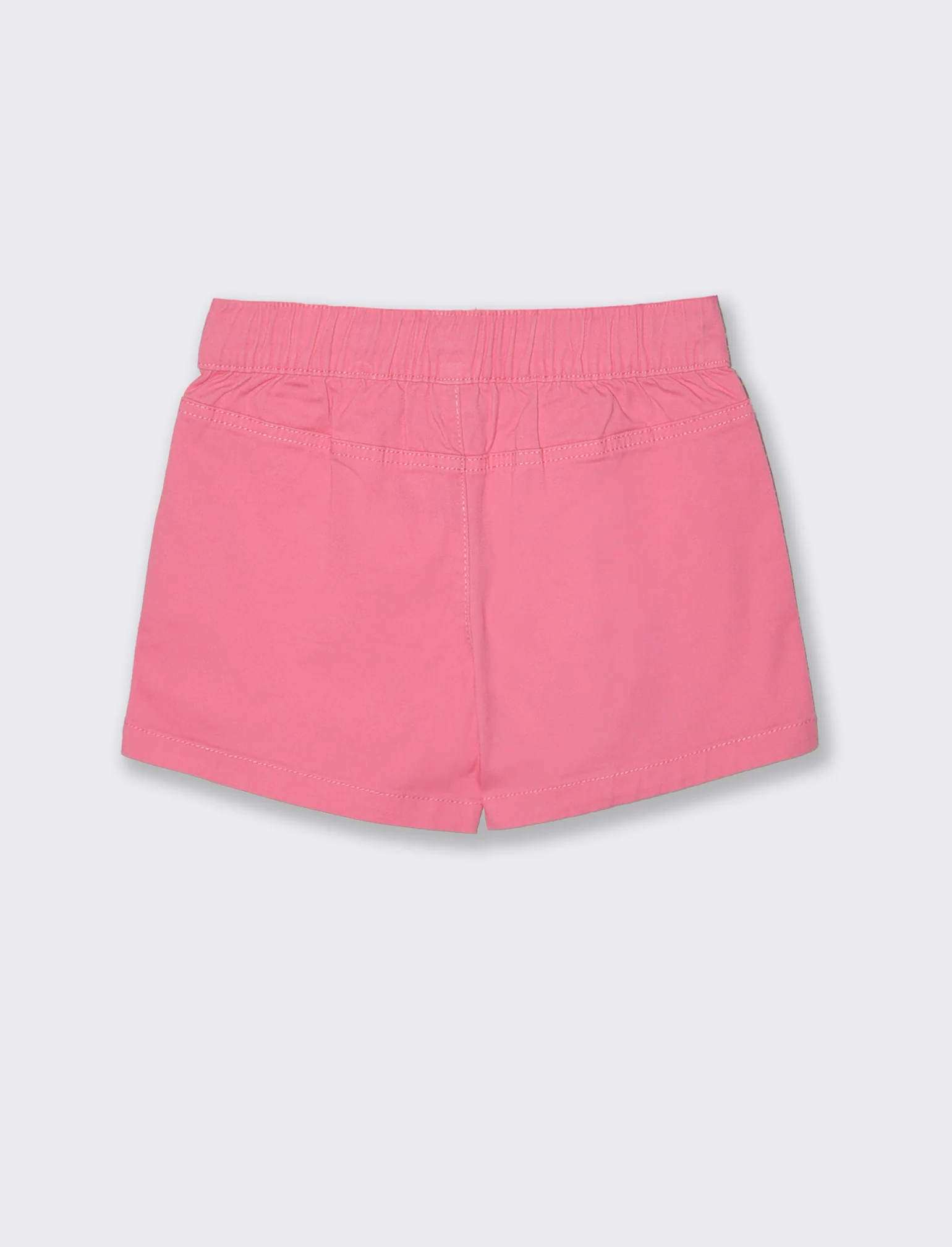 Short in cotone da bambina freschi e comodi - Rosa big bubble - Image 2