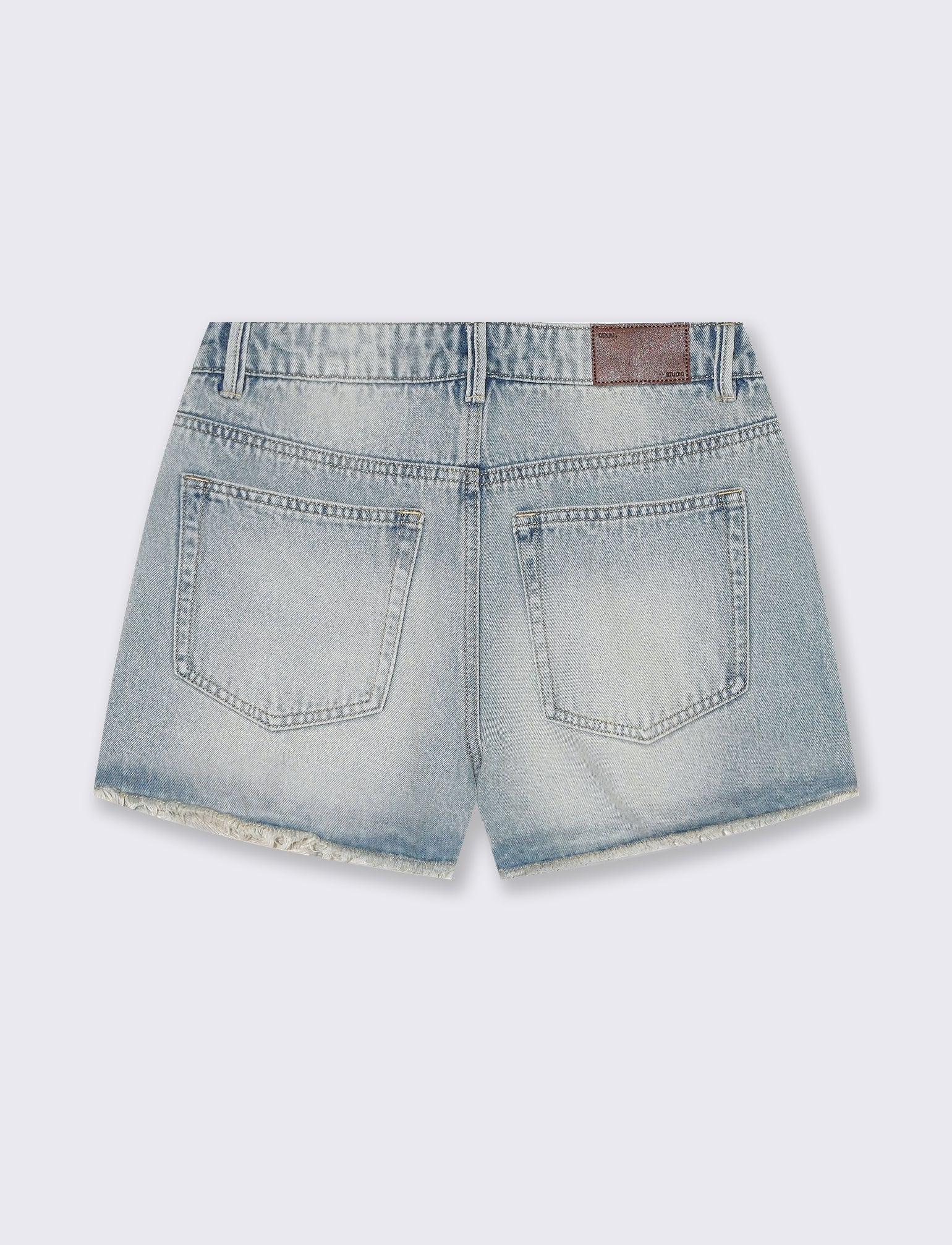 Short in denim da donna - Denim - Image 5