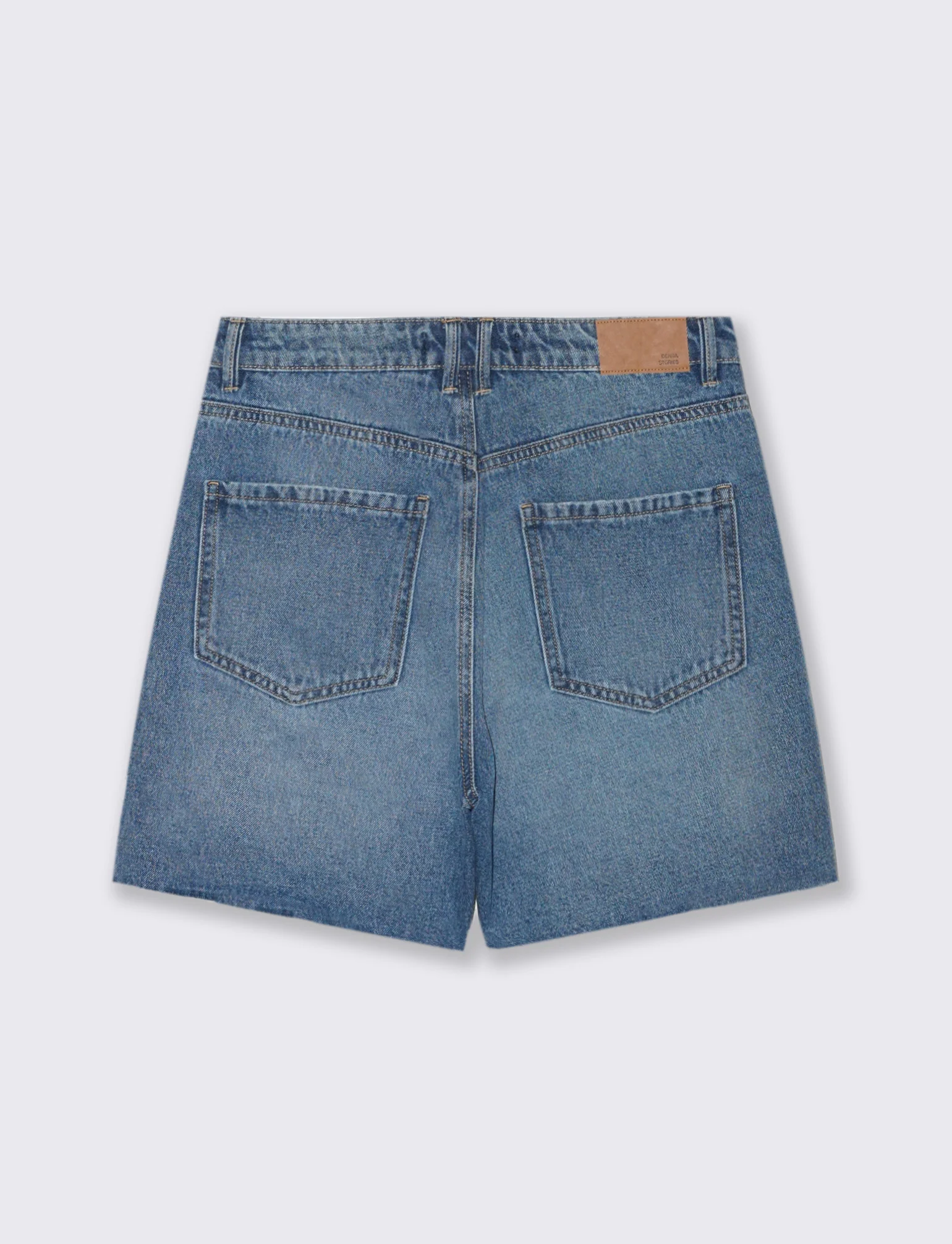 Short in denim - Denim - Image 3