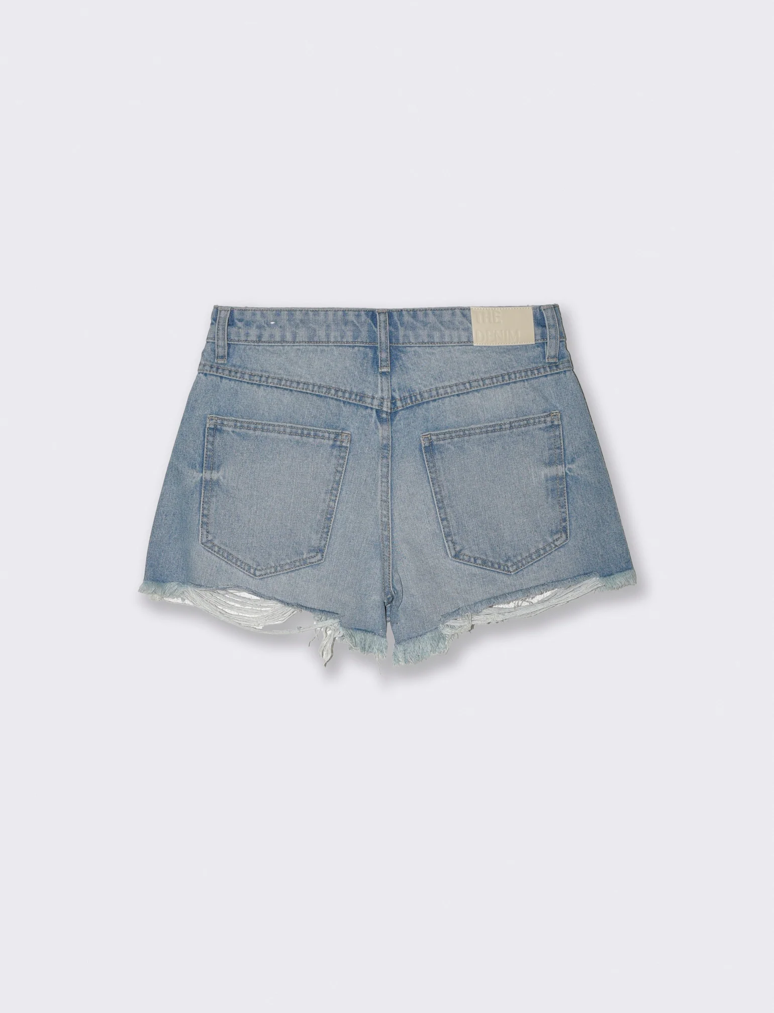 SHORT IN DENIM - Denim chiaro - Image 2