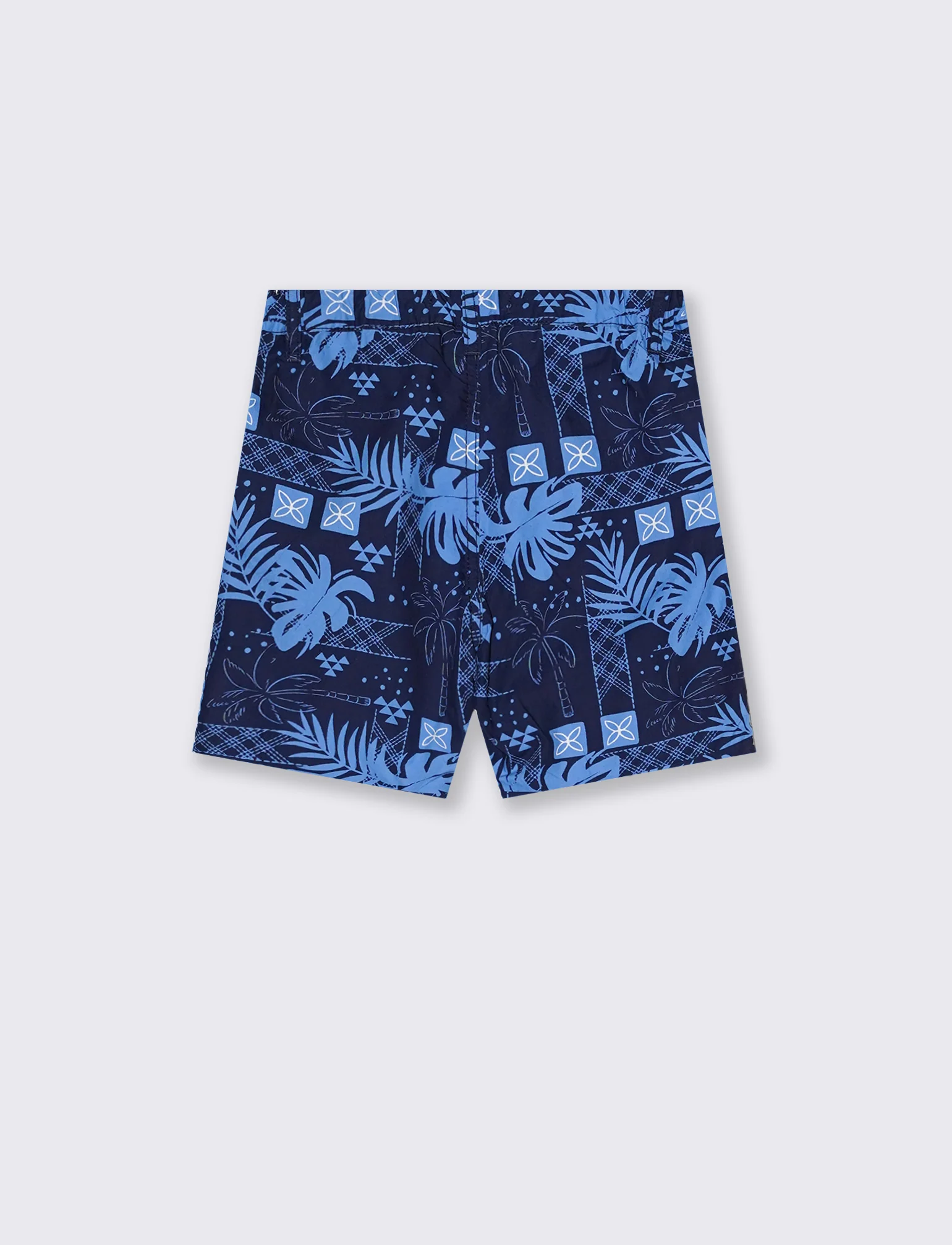 Short stampato da bambino - Blu - Image 2