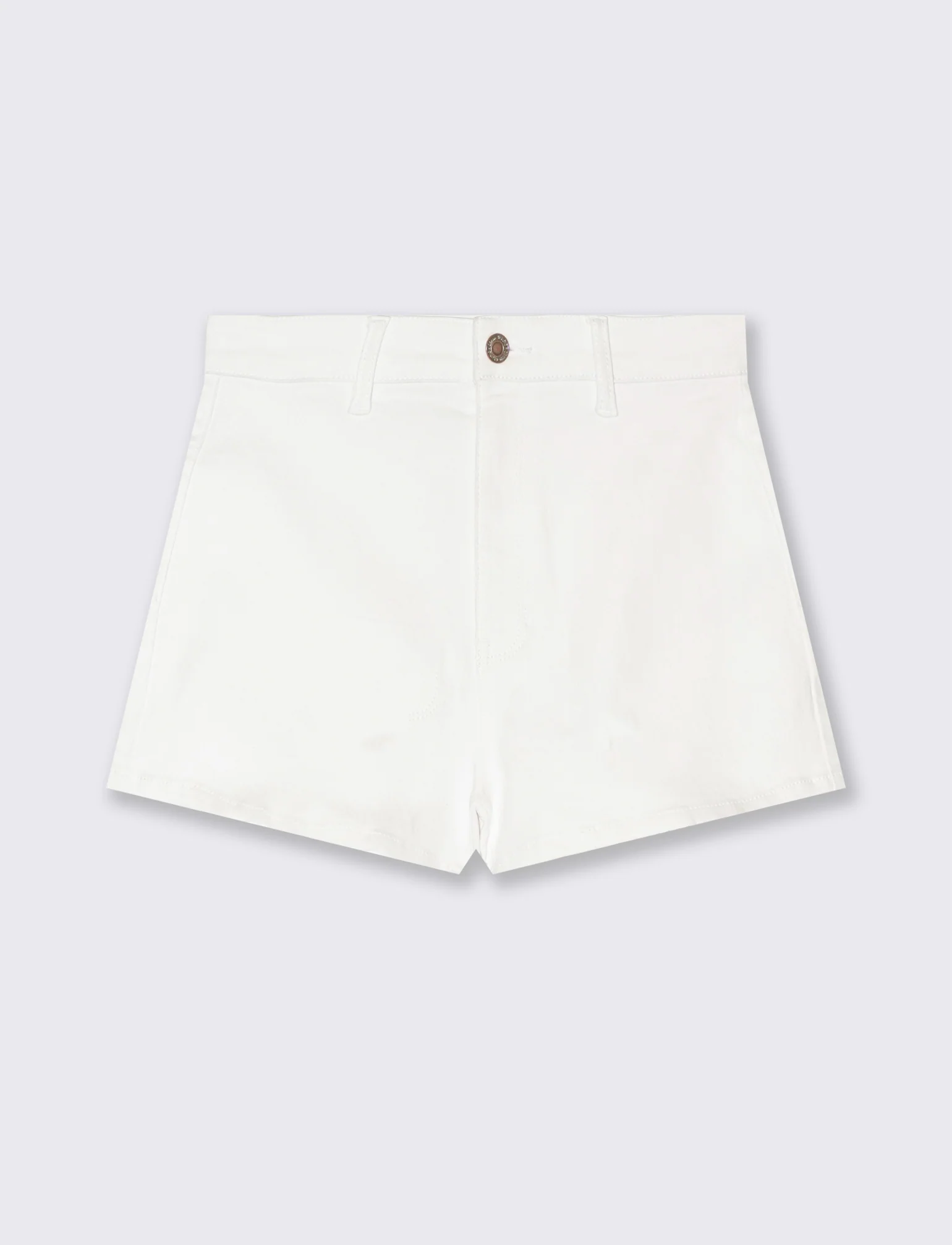 Short vita alta da donna - Bianco - Image 4