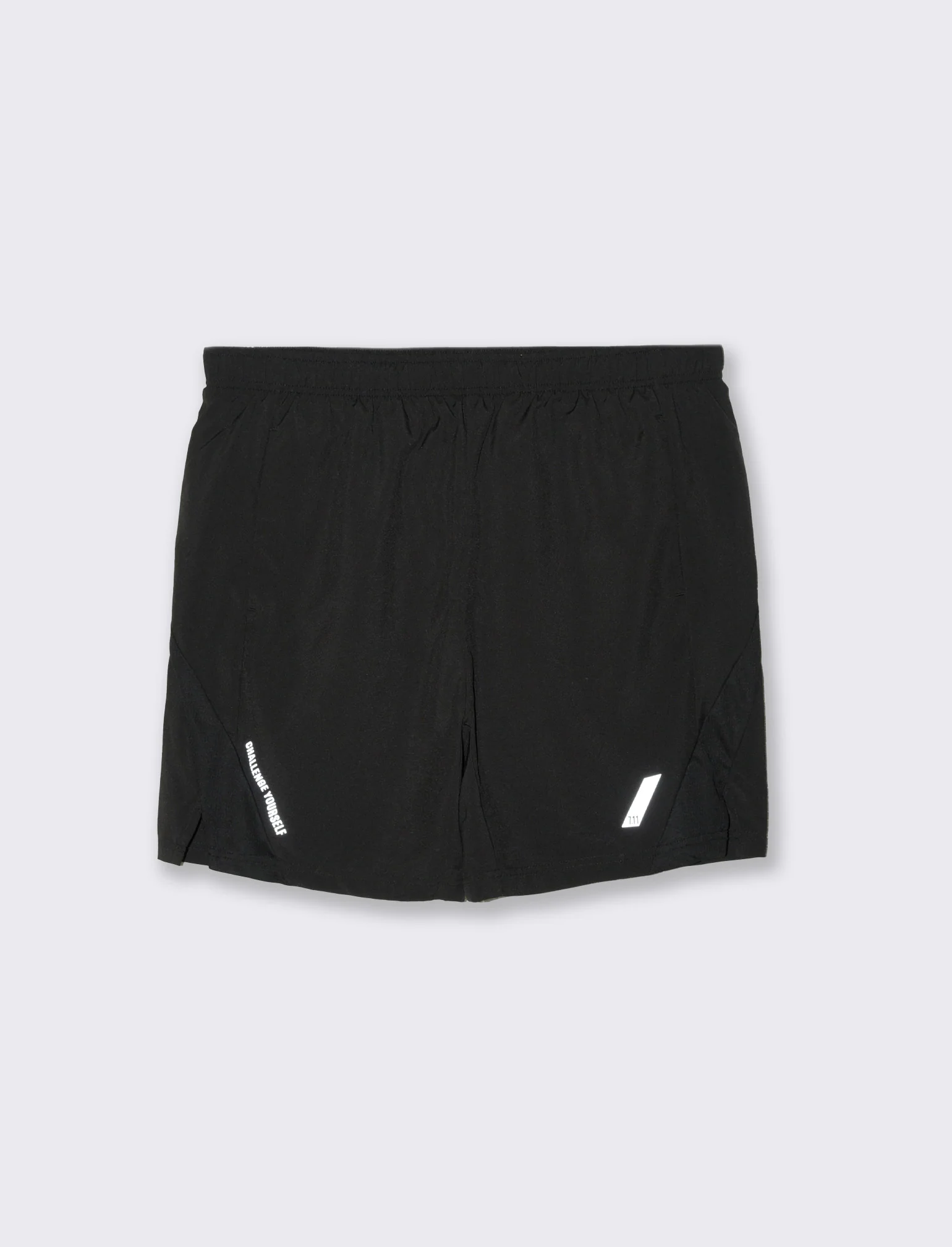 Shorts da allenamento in tessuto tecnico leggero da uomo - Nero - Image 4