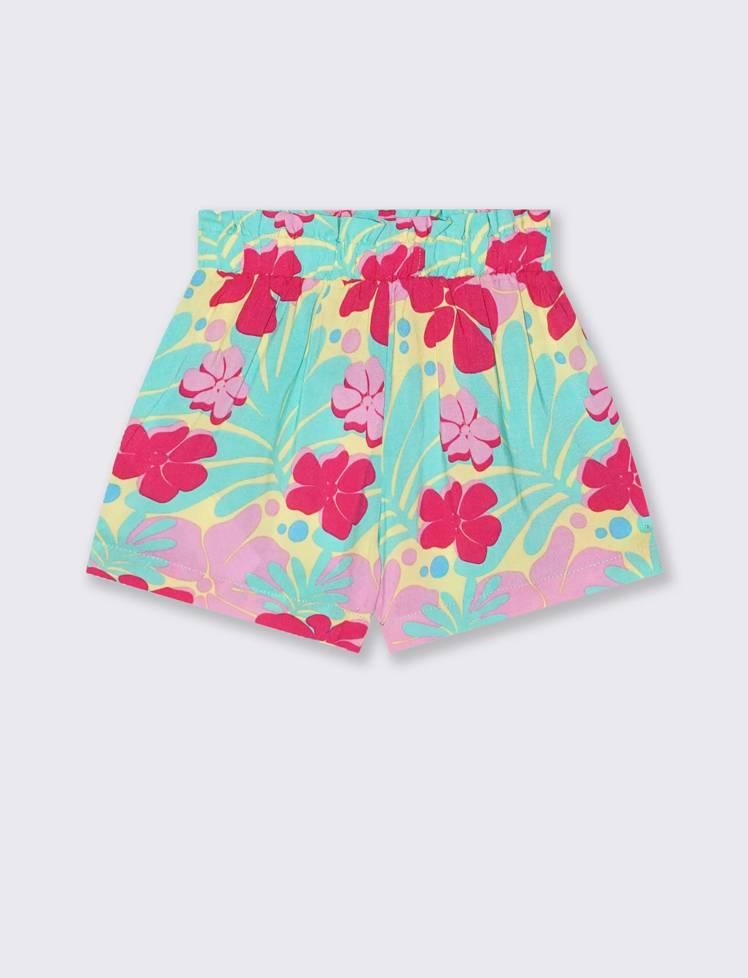 Shorts estivi a fantasia in viscosa - Fantasia - Image 2