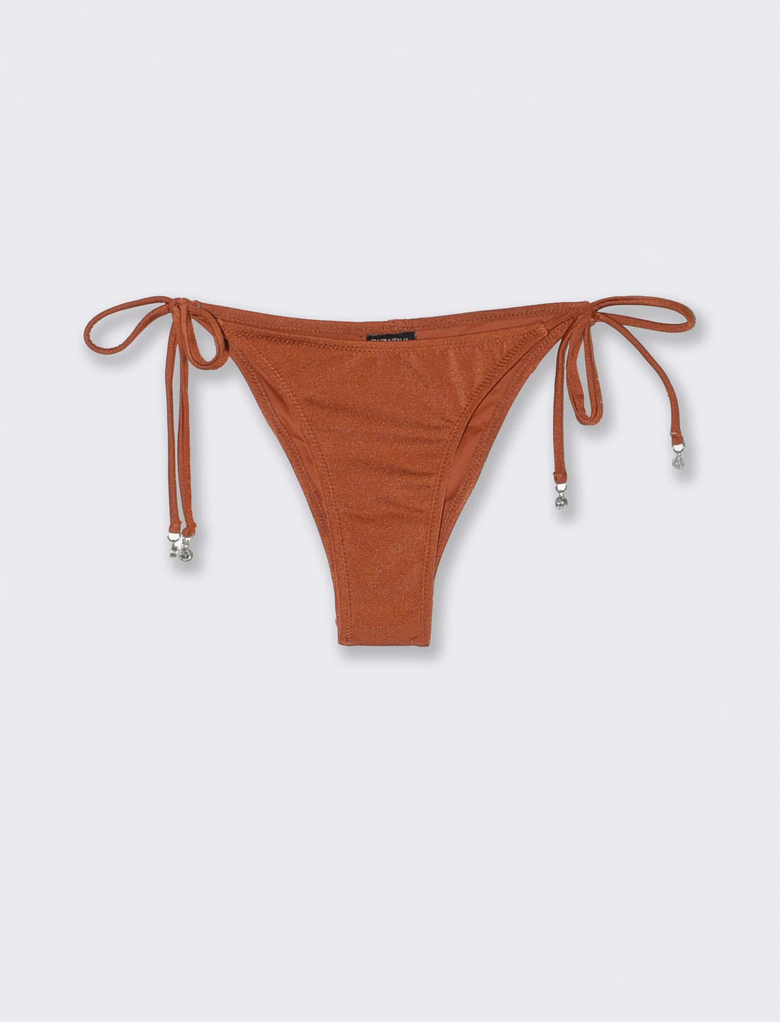 Slip con laccetti e strass eleganti - Arancio - Image 2
