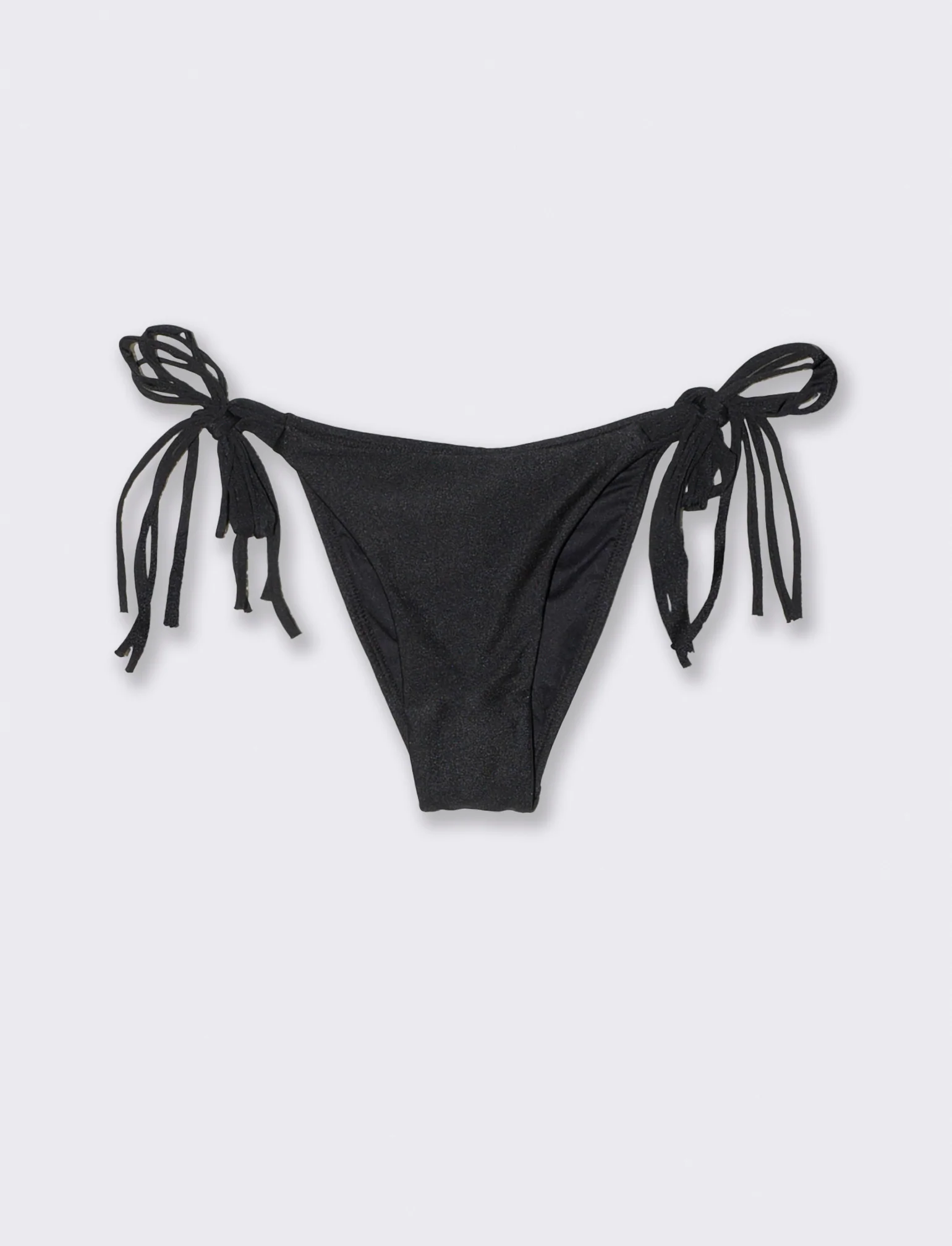 Slip mare con laccetti eleganti - Nero - Image 2