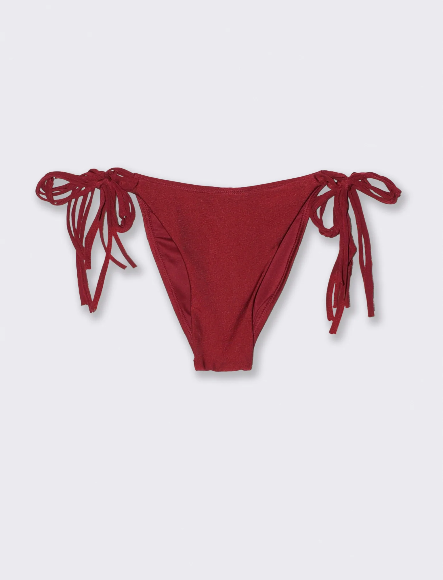 Slip mare con laccetti eleganti - Rosso - Image 2