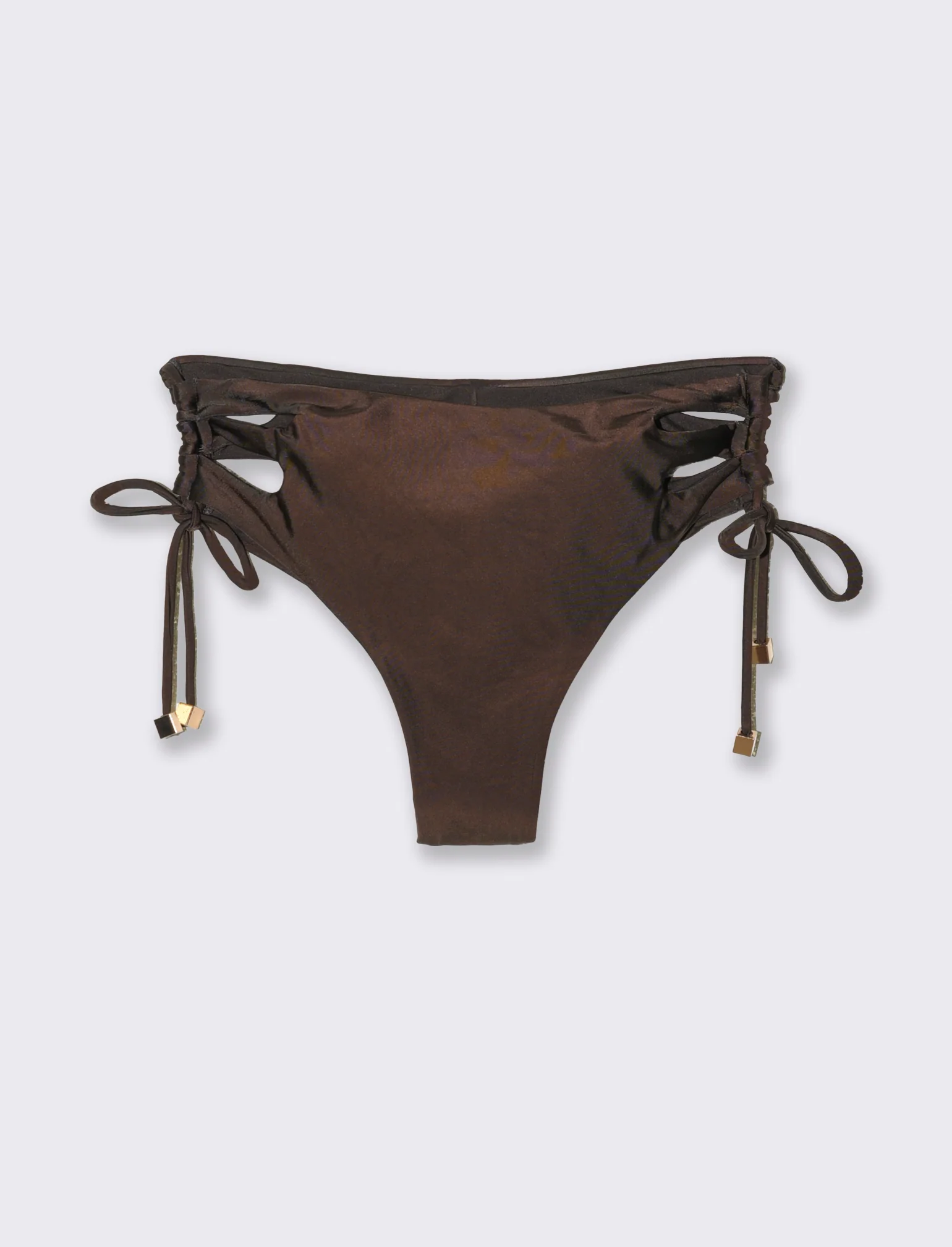 Slip mare donna stringato - Marrone - Image 2
