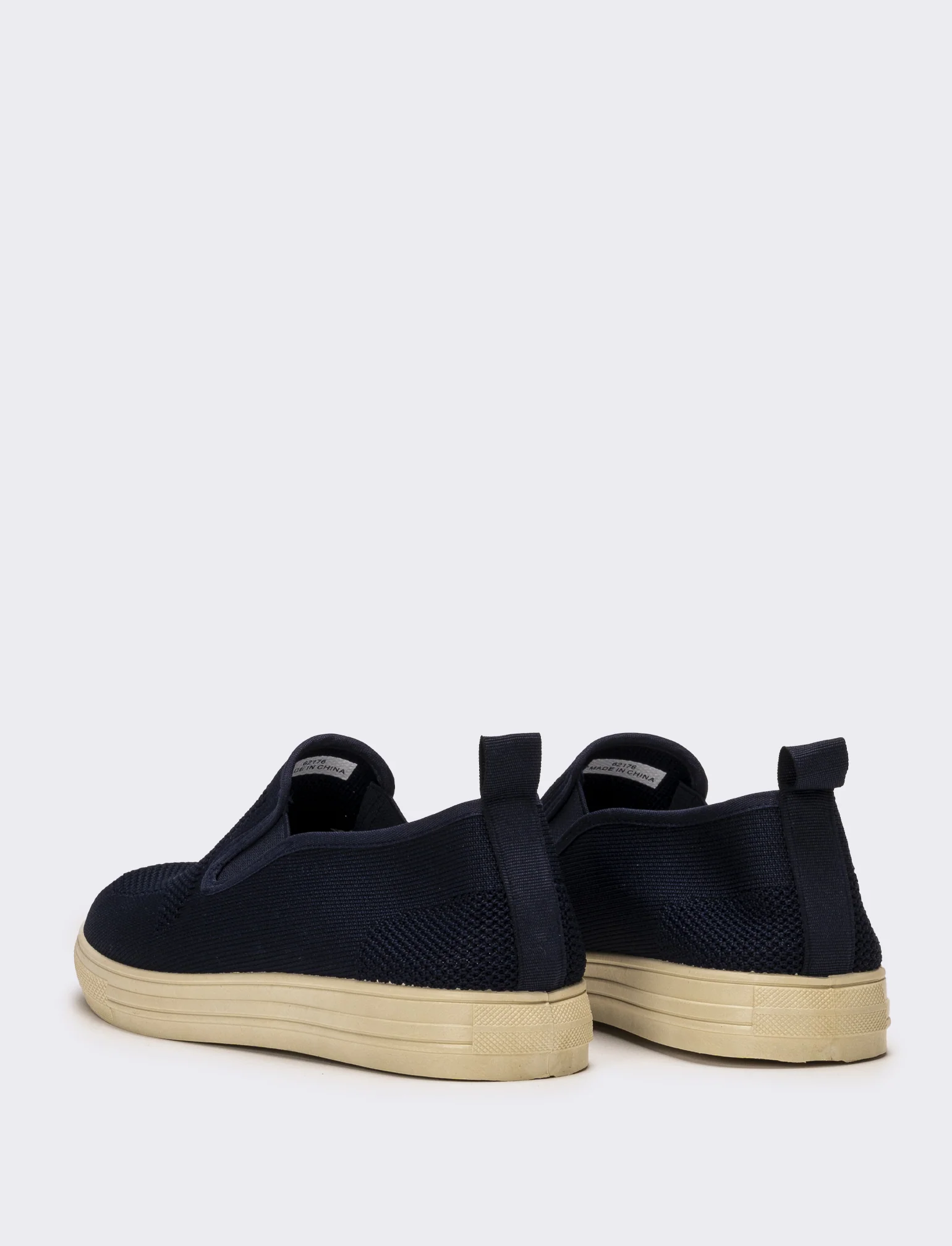 Slip-on in tessuto tecnico da uomo - BLUE/BLUE - Image 3