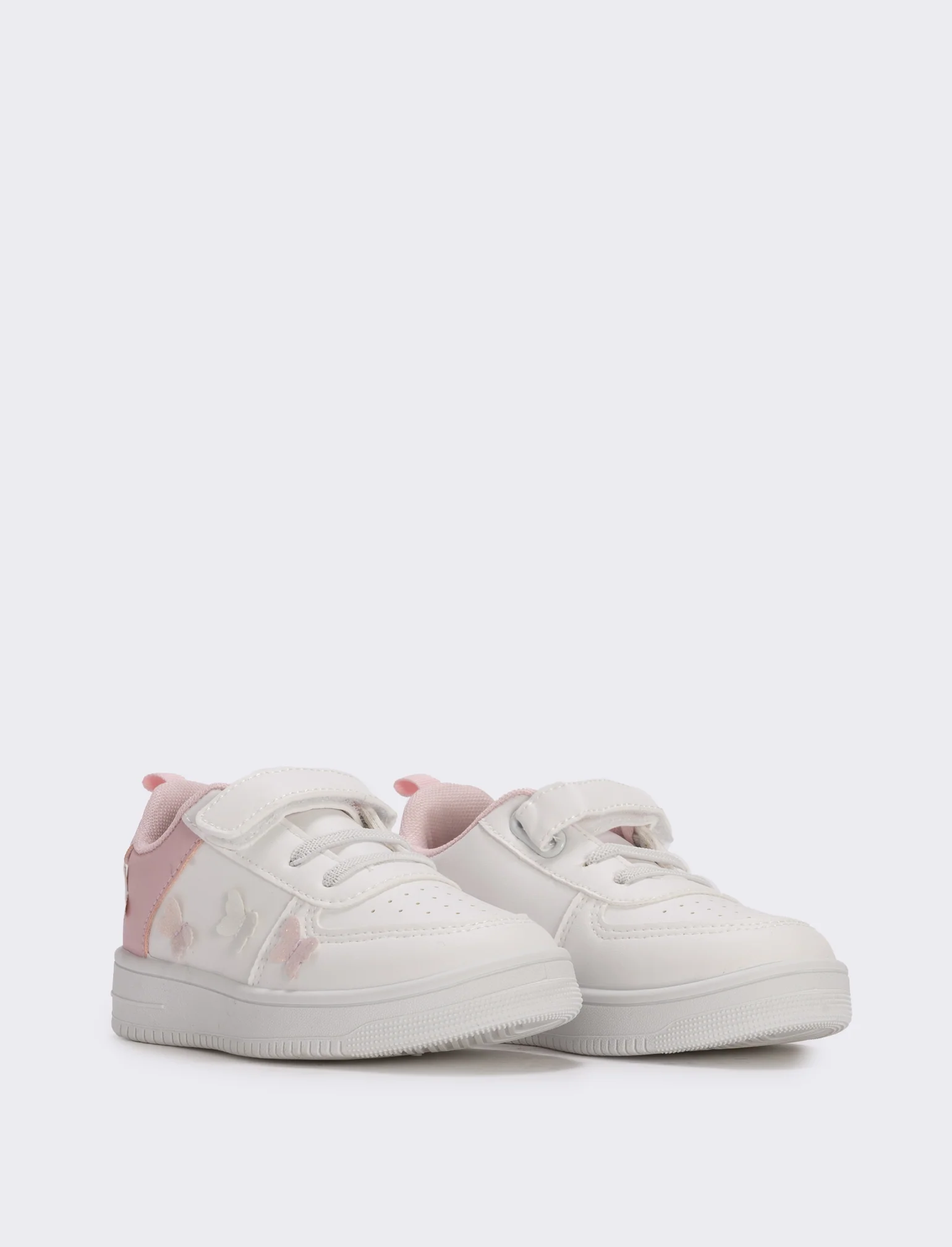Sneakers bambina con farfalle 3D - Bianco - Image 3