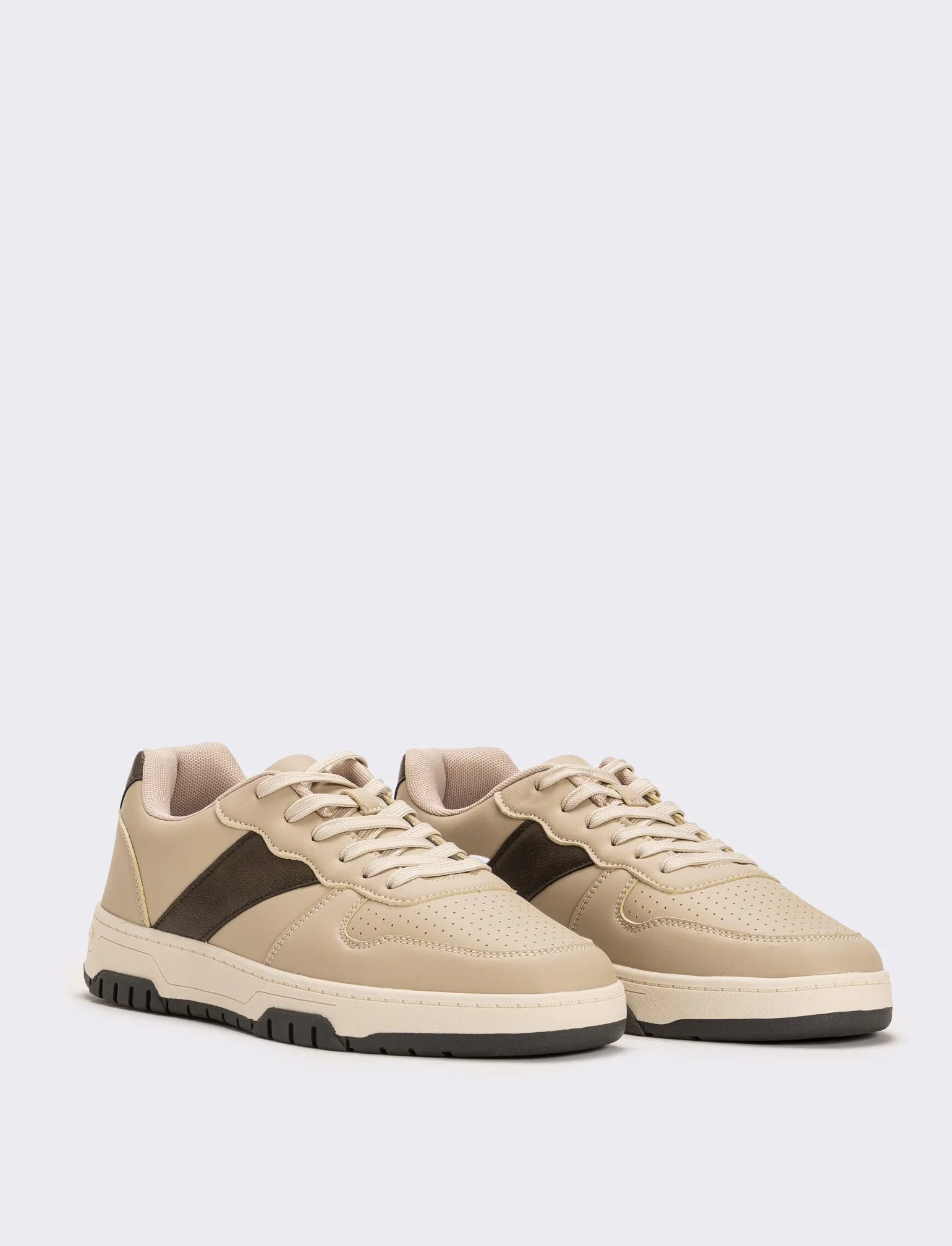 Sneakers beige da uomo - Beige - Image 3