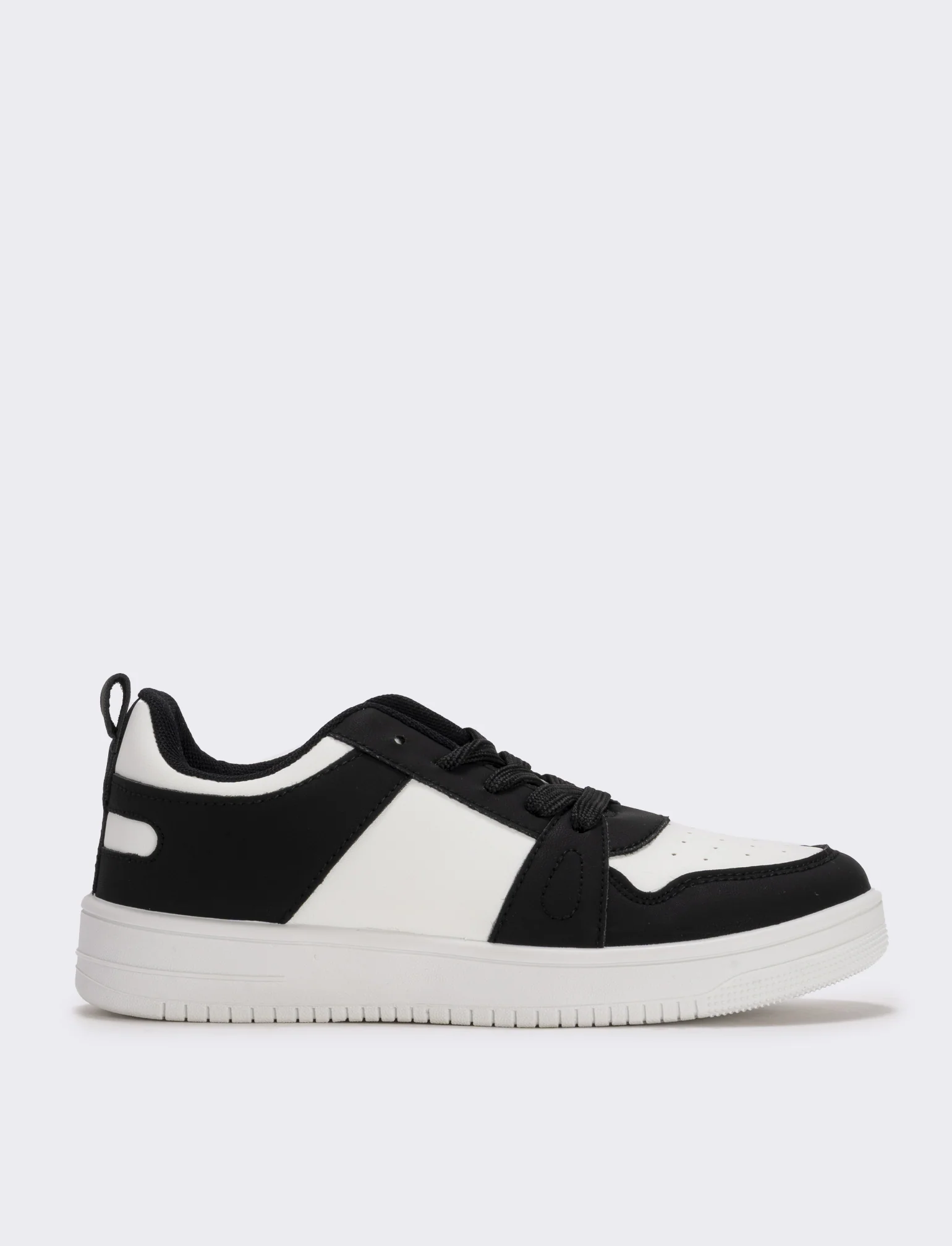 Sneakers bianche e nere per bambini - Bianco-nero