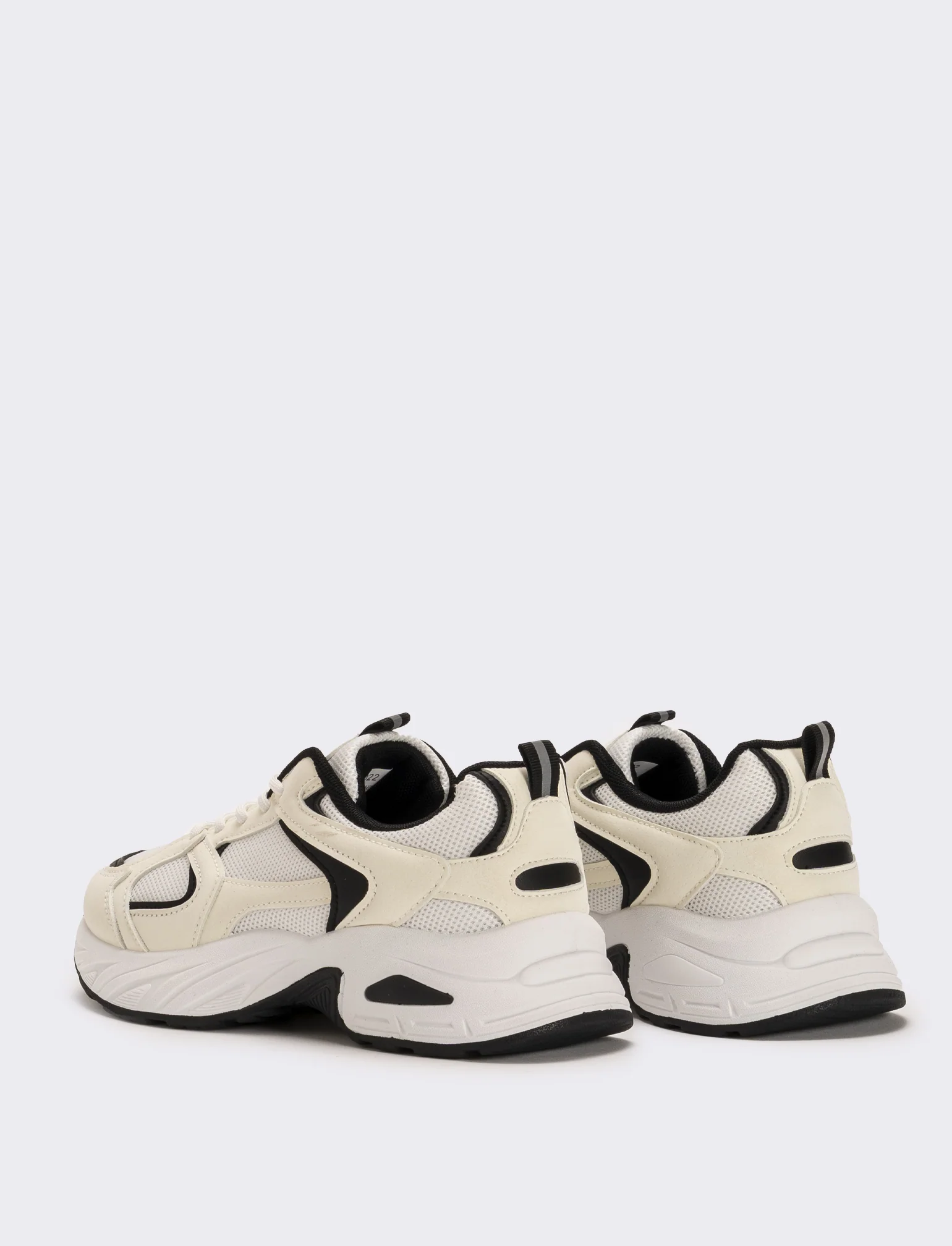 Sneakers bicolor da donna - Bianco - Image 2