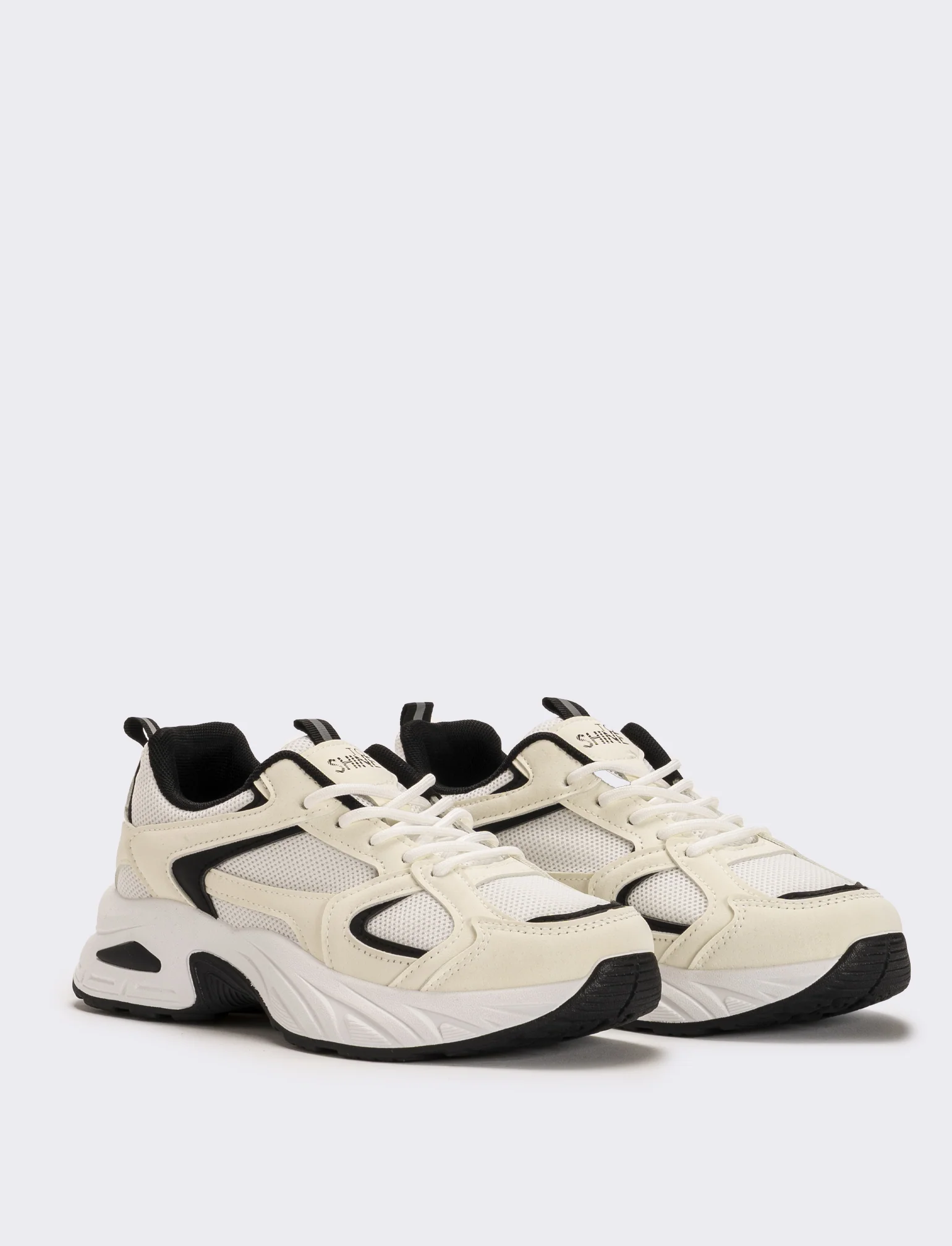 Sneakers bicolor da donna - Bianco - Image 3