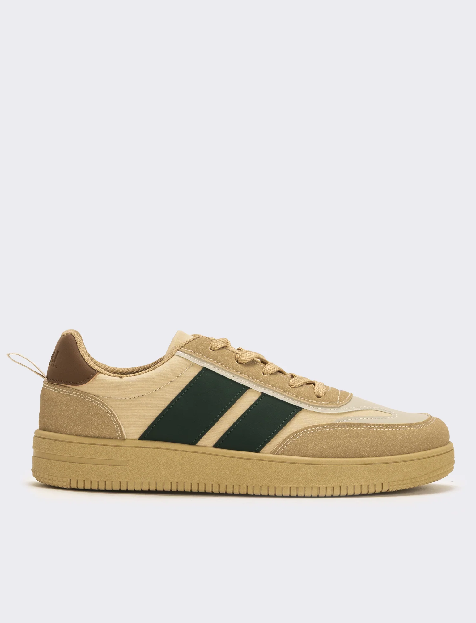 Sneakers camel da uomo - Cammello