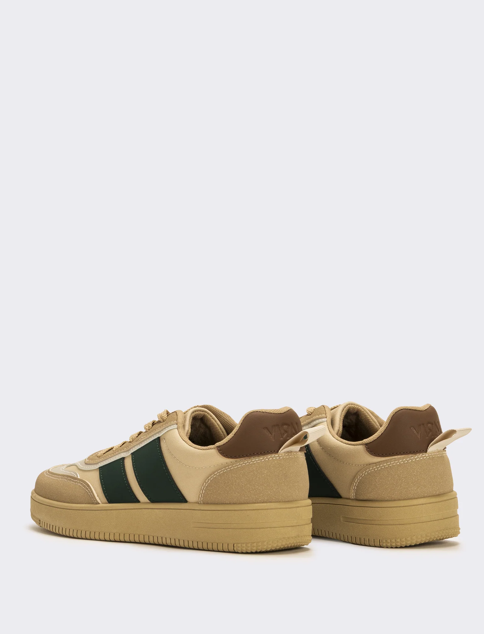 Sneakers camel da uomo - Cammello - Image 2