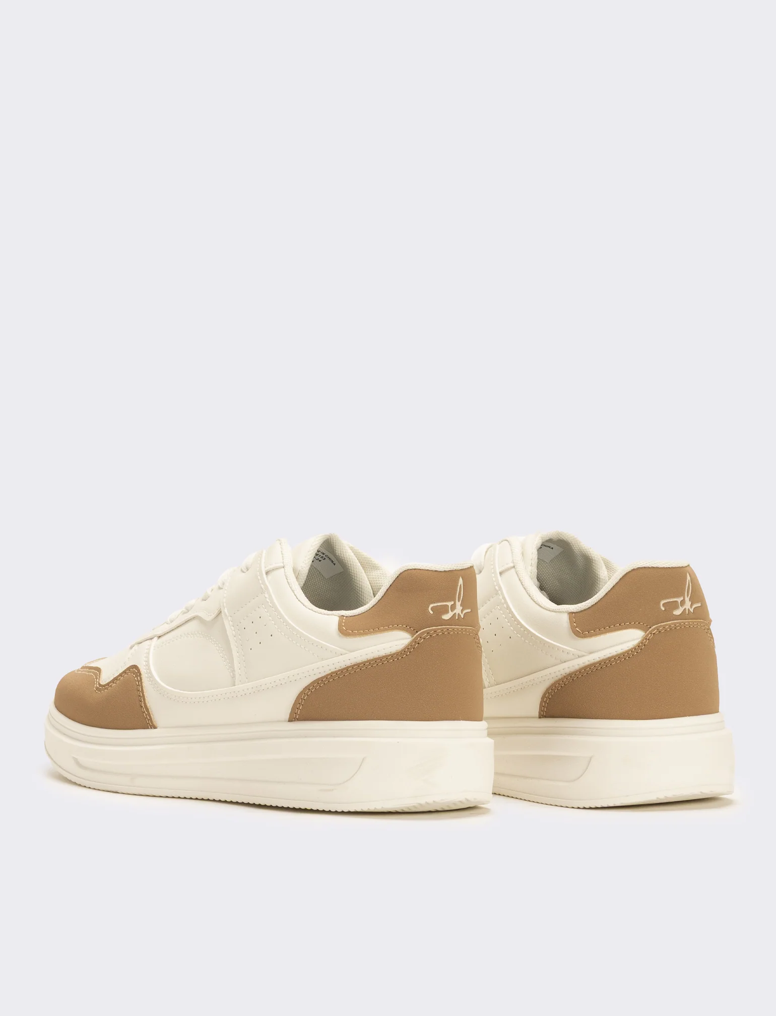 Sneakers casual da uomo - Bianco - Image 2