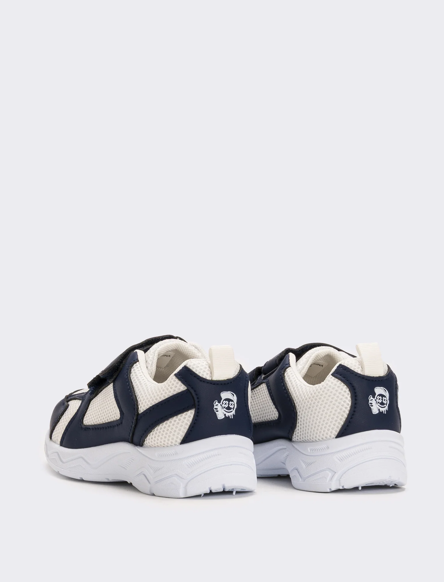 Sneakers con inserti da bambino - Blu - Image 2