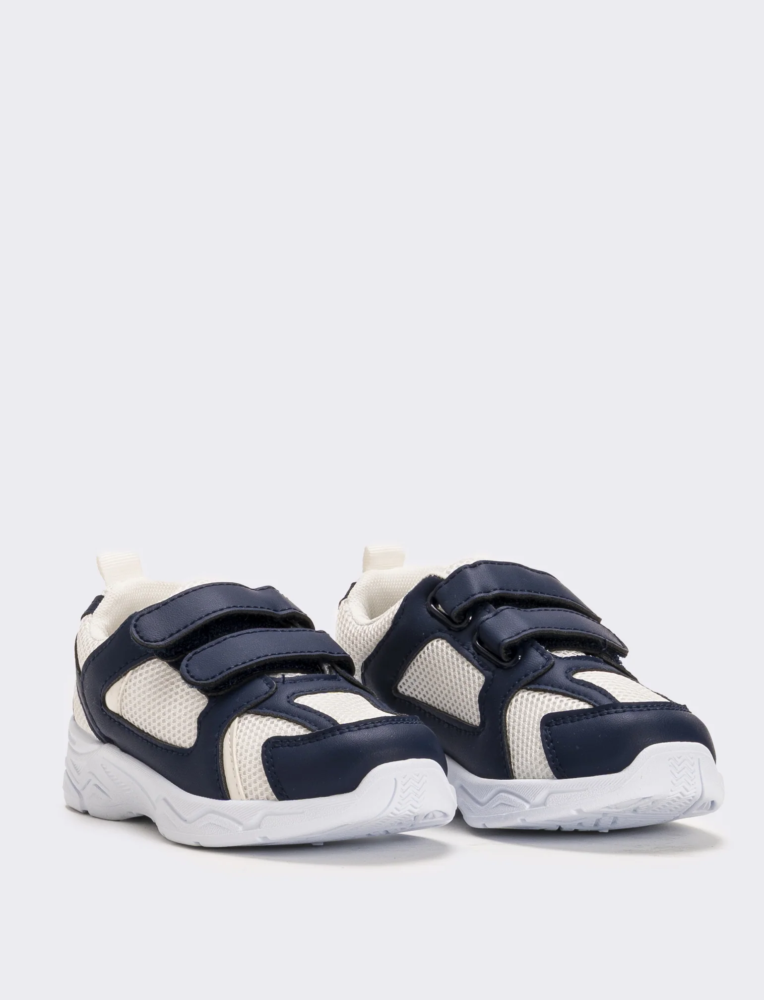Sneakers con inserti da bambino - Blu - Image 3