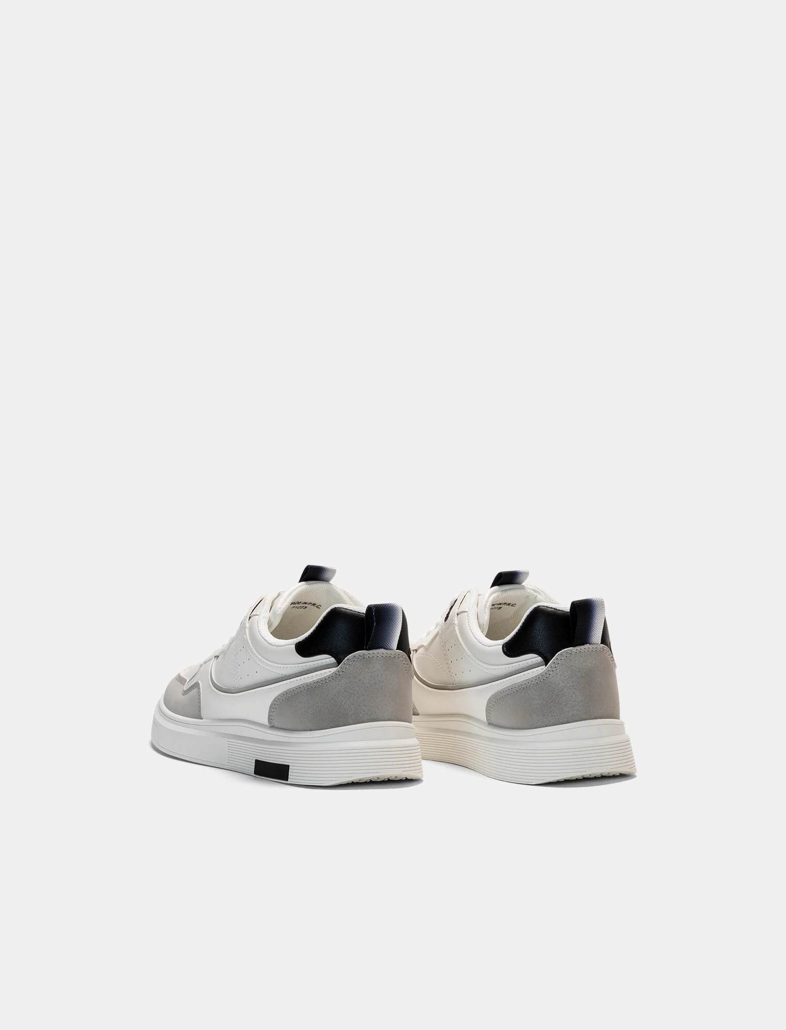 Sneakers con inserti da uomo - Bianco - Image 3